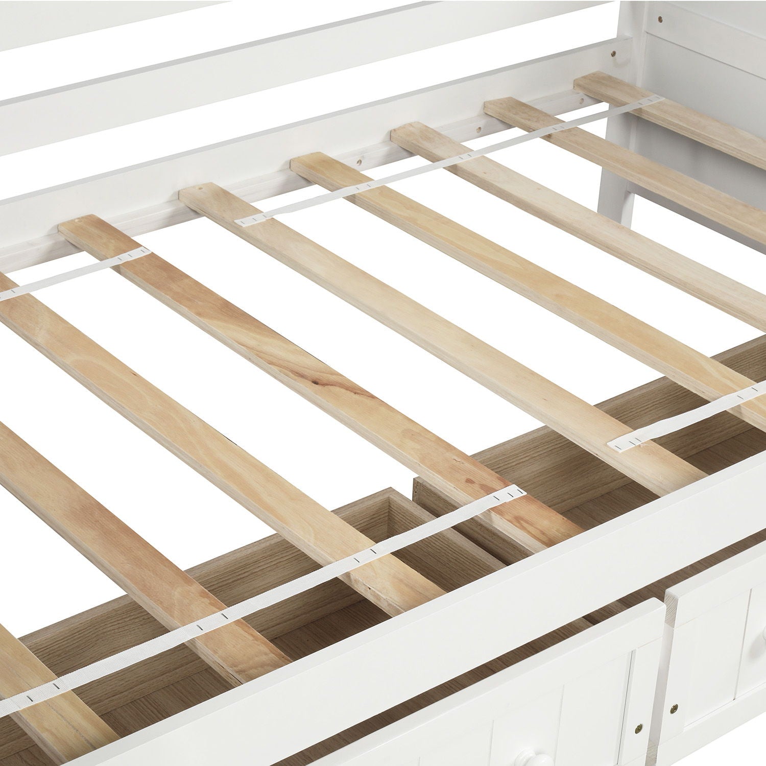 Wooden Daybed, Sofa Bed, No Box Spring Needed