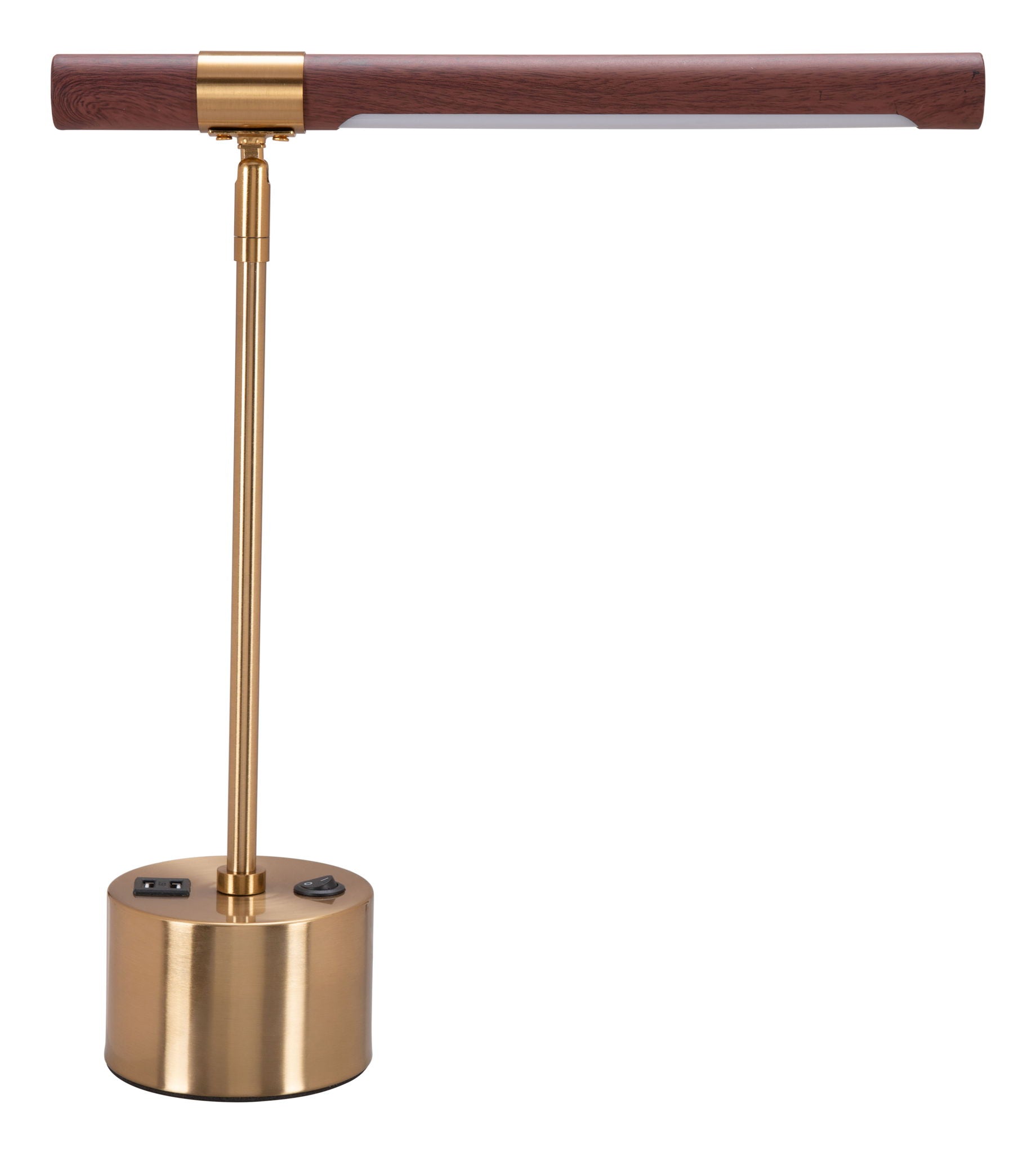 Kippy - Table Lamp - Brown / Brass