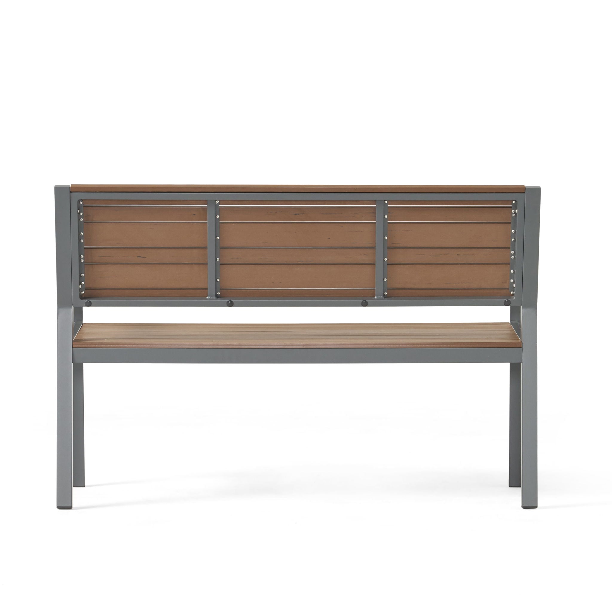 Davos - Bench - Gray / Brown