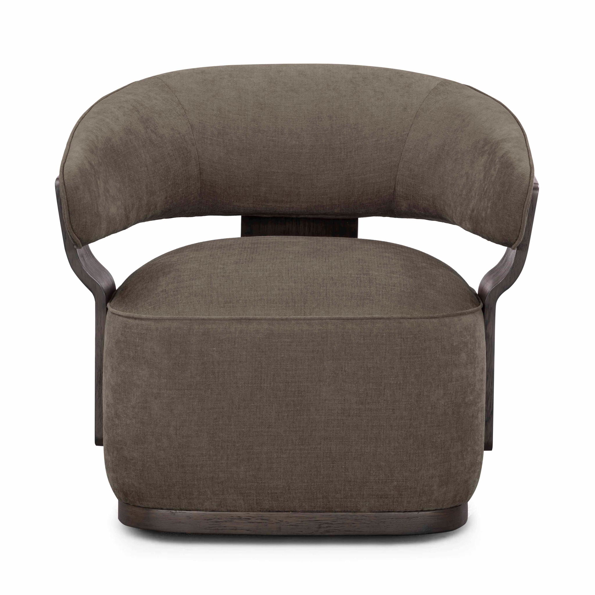 Madison - Linen Chenille Swivel Accent Chair