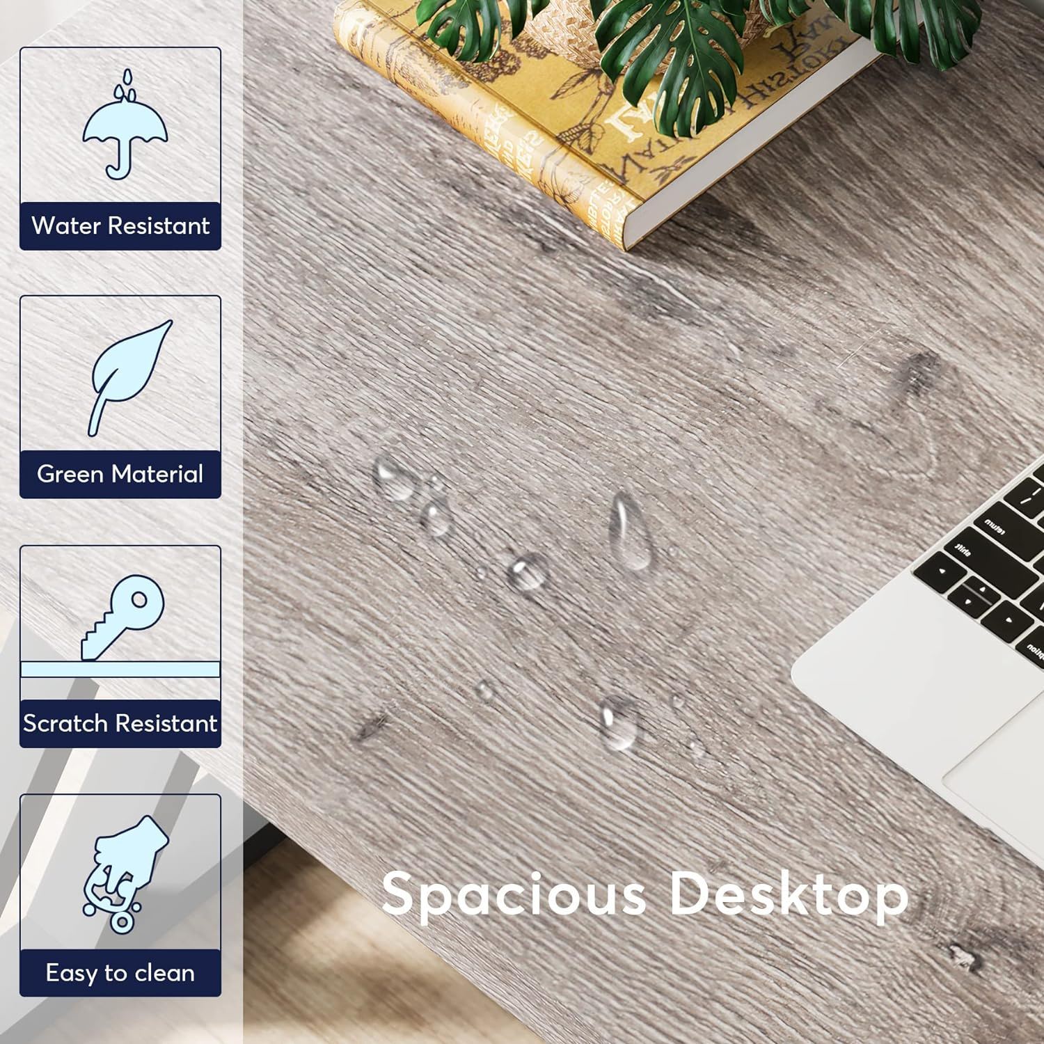 Writing Desk With Z-Shaped Legs