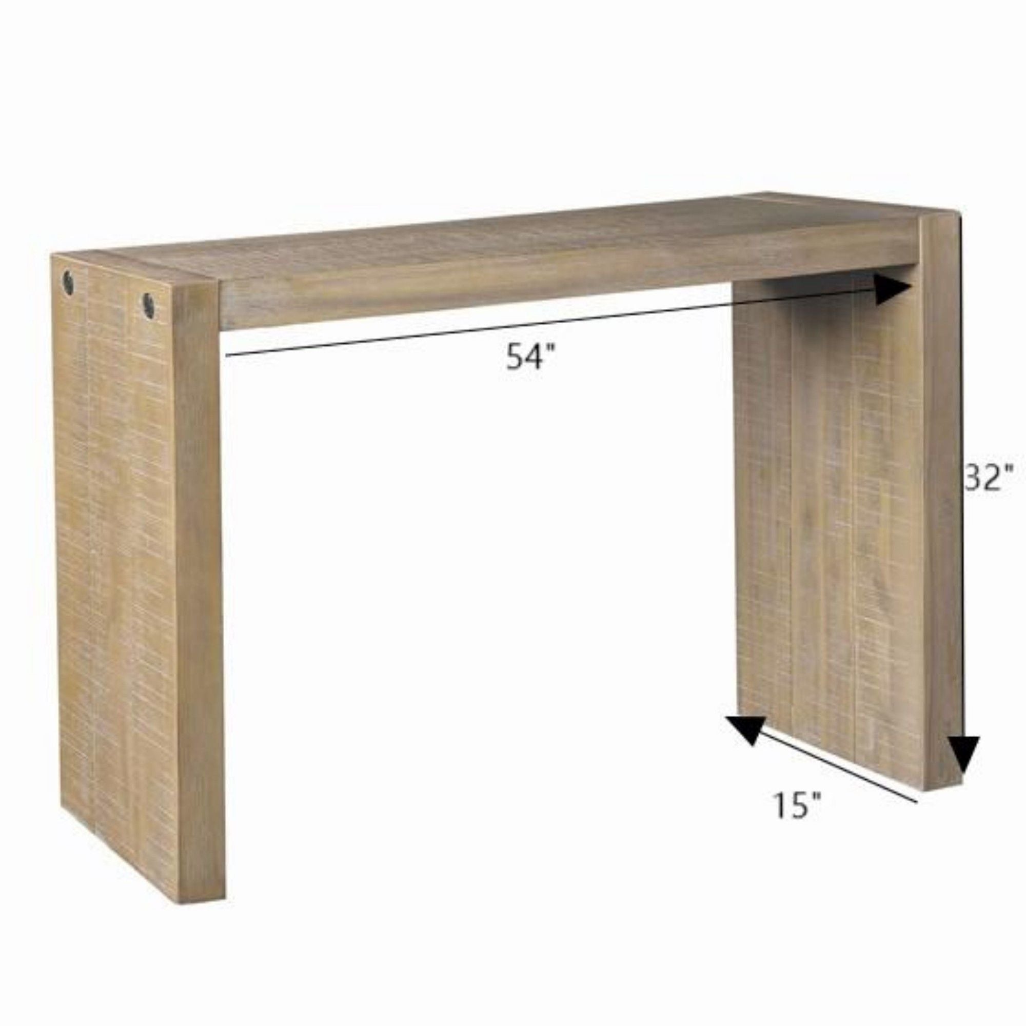 Modern Solid Wood Console Table