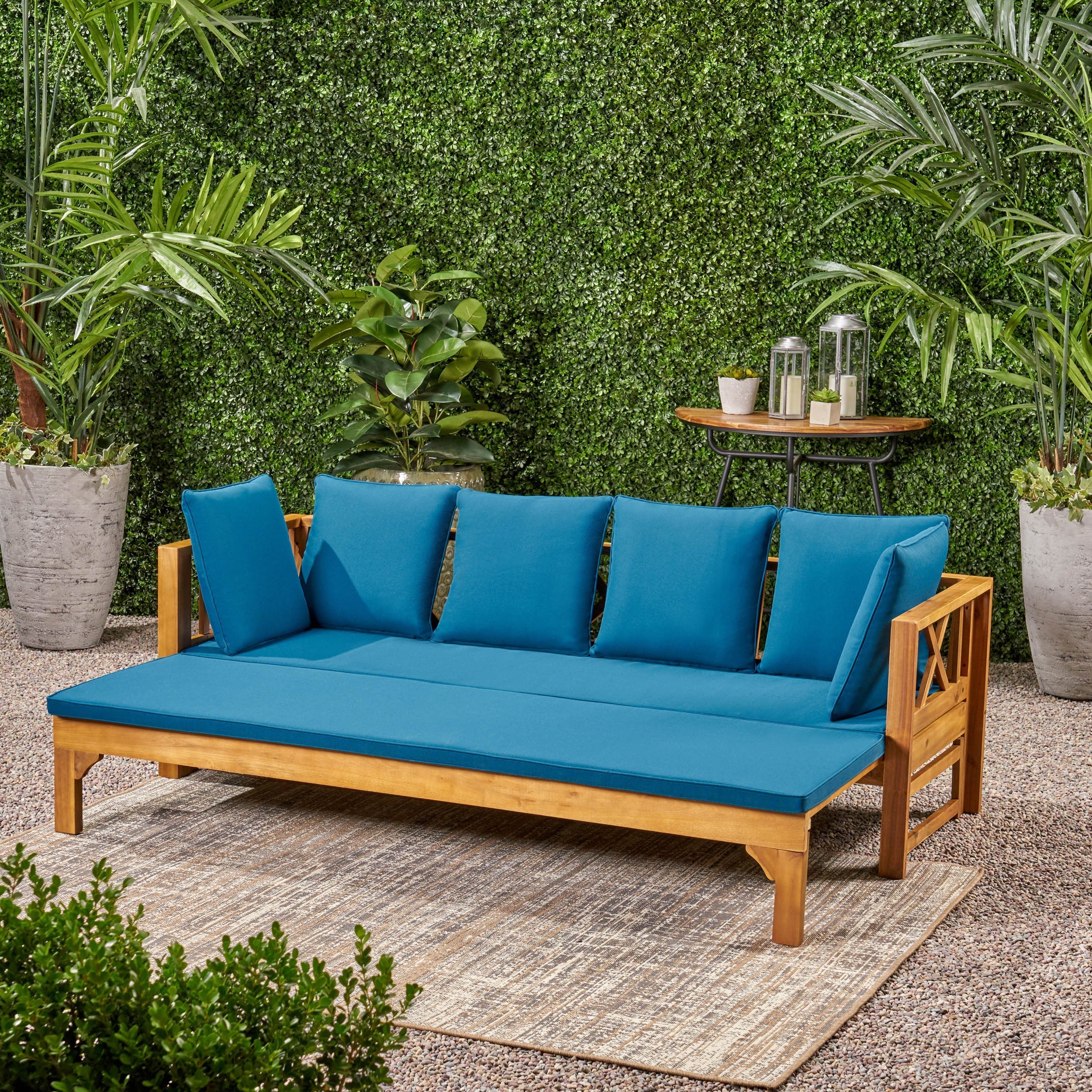 The Eldrin™ Rustic Acacia Daybed