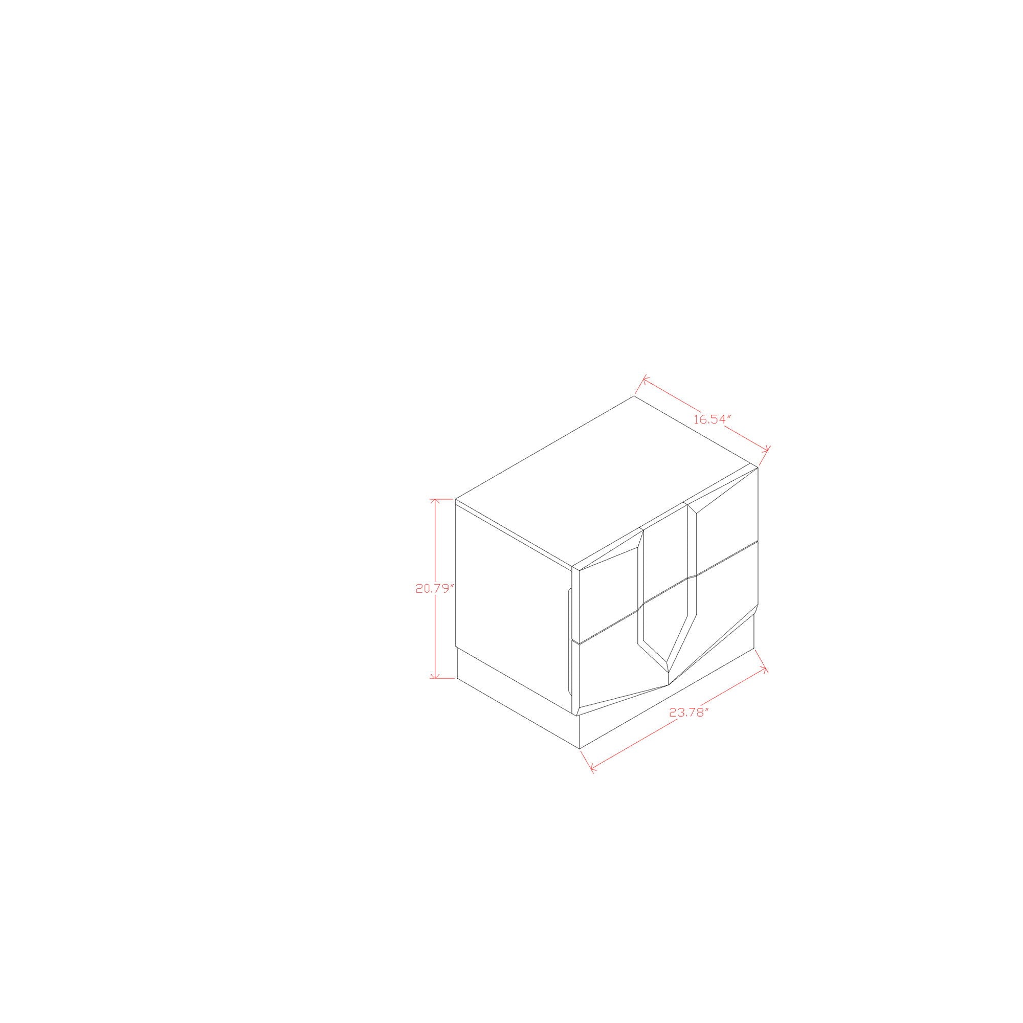 Vios - 5 Piece Bedroom Set With Zebrano Accent Design