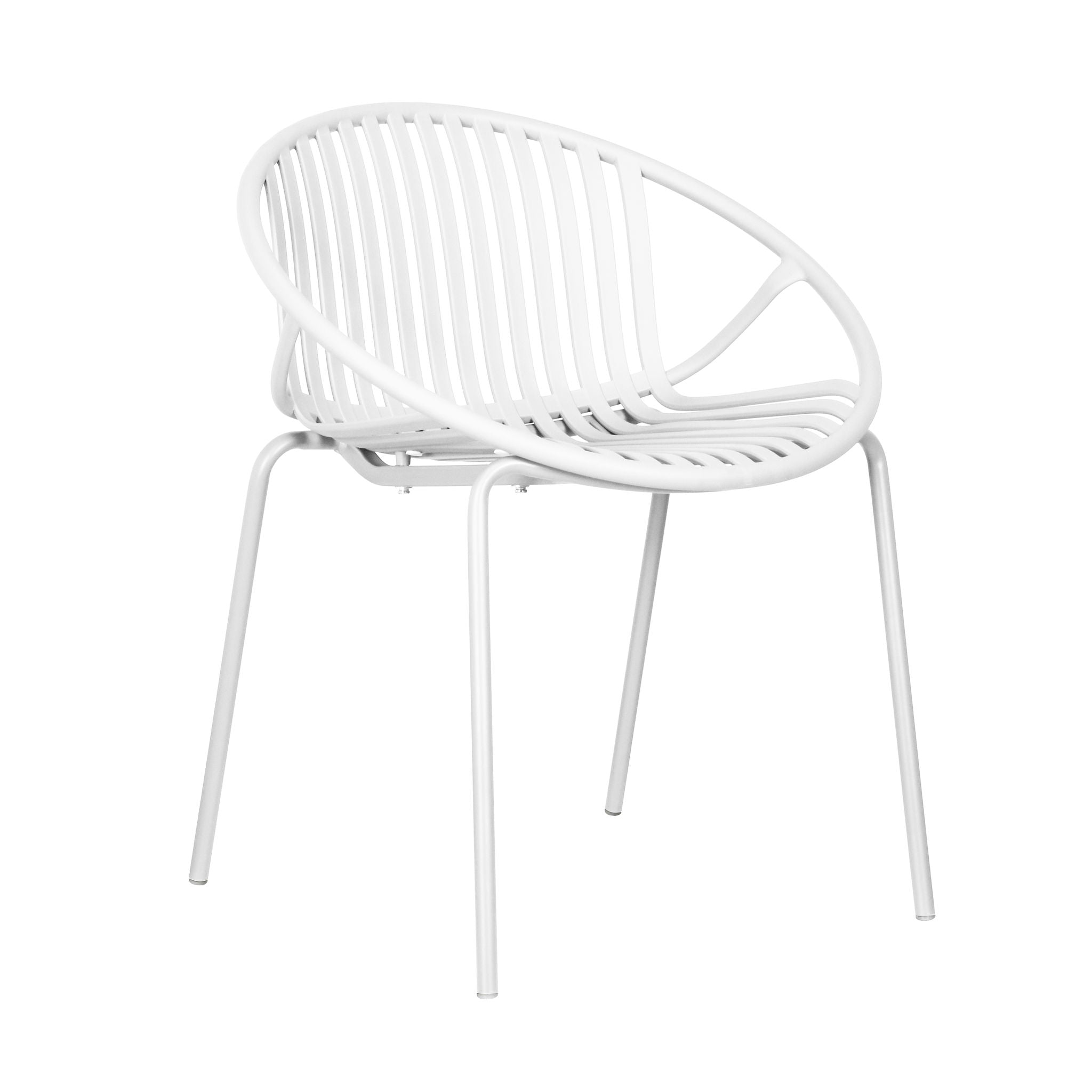 Modern Outdoor 7 Piece Expandable Dining Set With Stackable Chairs