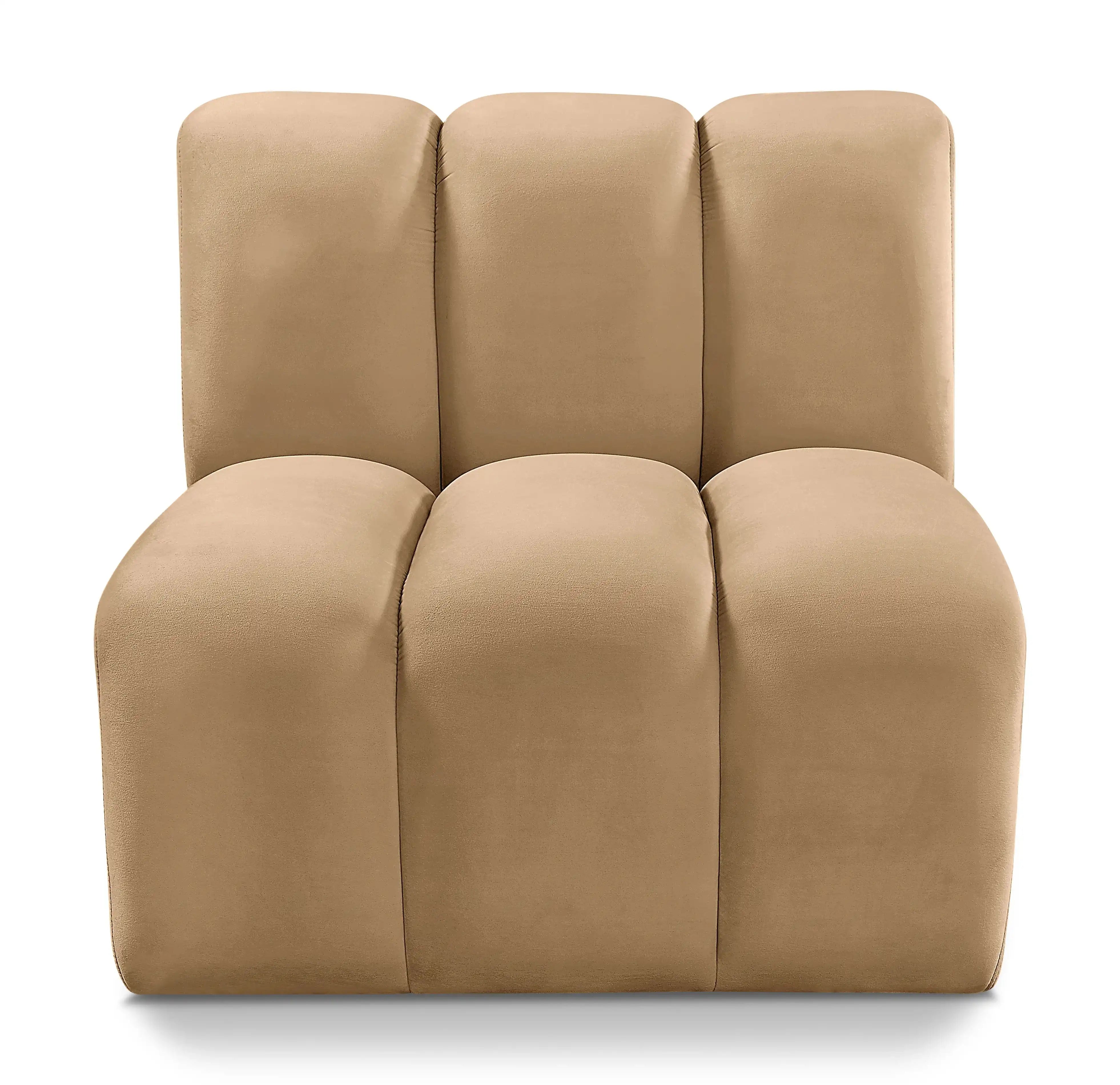 Arc - Velvet Straight Chair