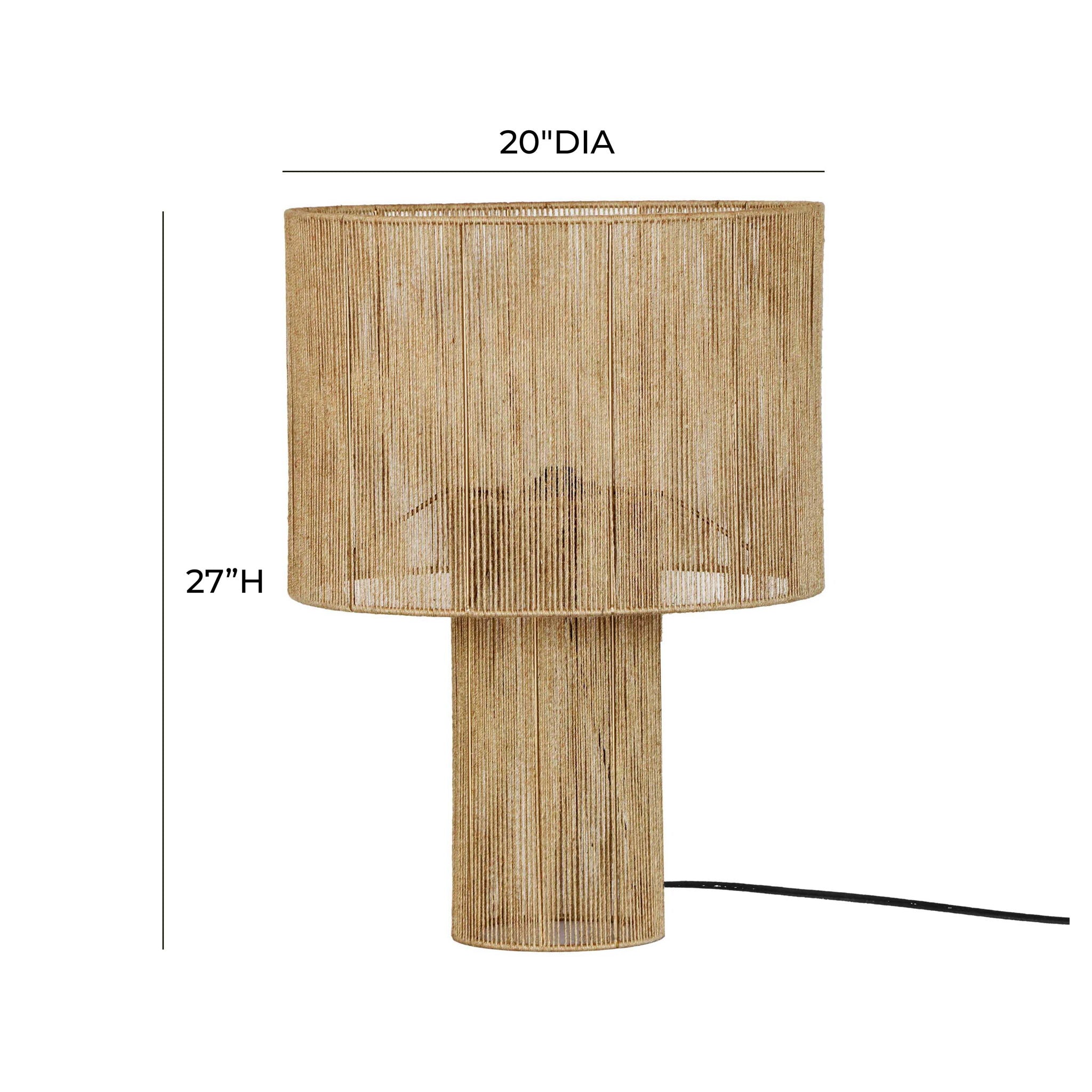 Hope - Large Table Lamp - Natural