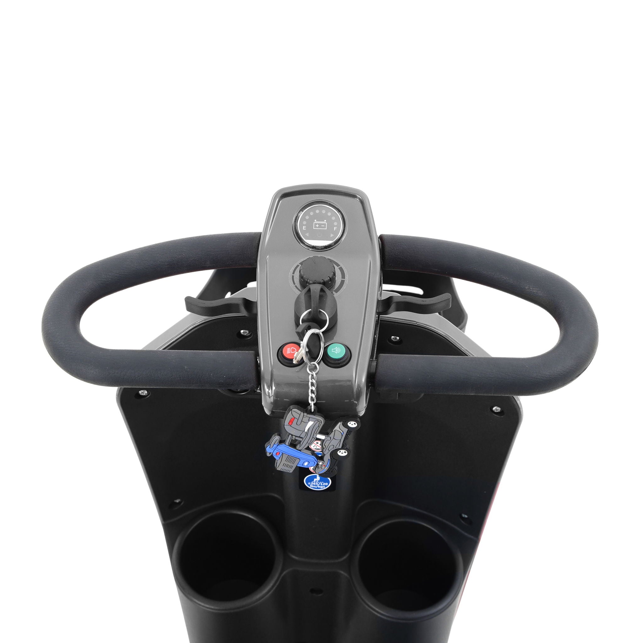 Max Plus - 4 Wheels Outdoor Compact Mobility Scooter With 2 Pieces X 20Ah Lead Acid Battery, 16 Miles, Cup Holders & USB Charger Port