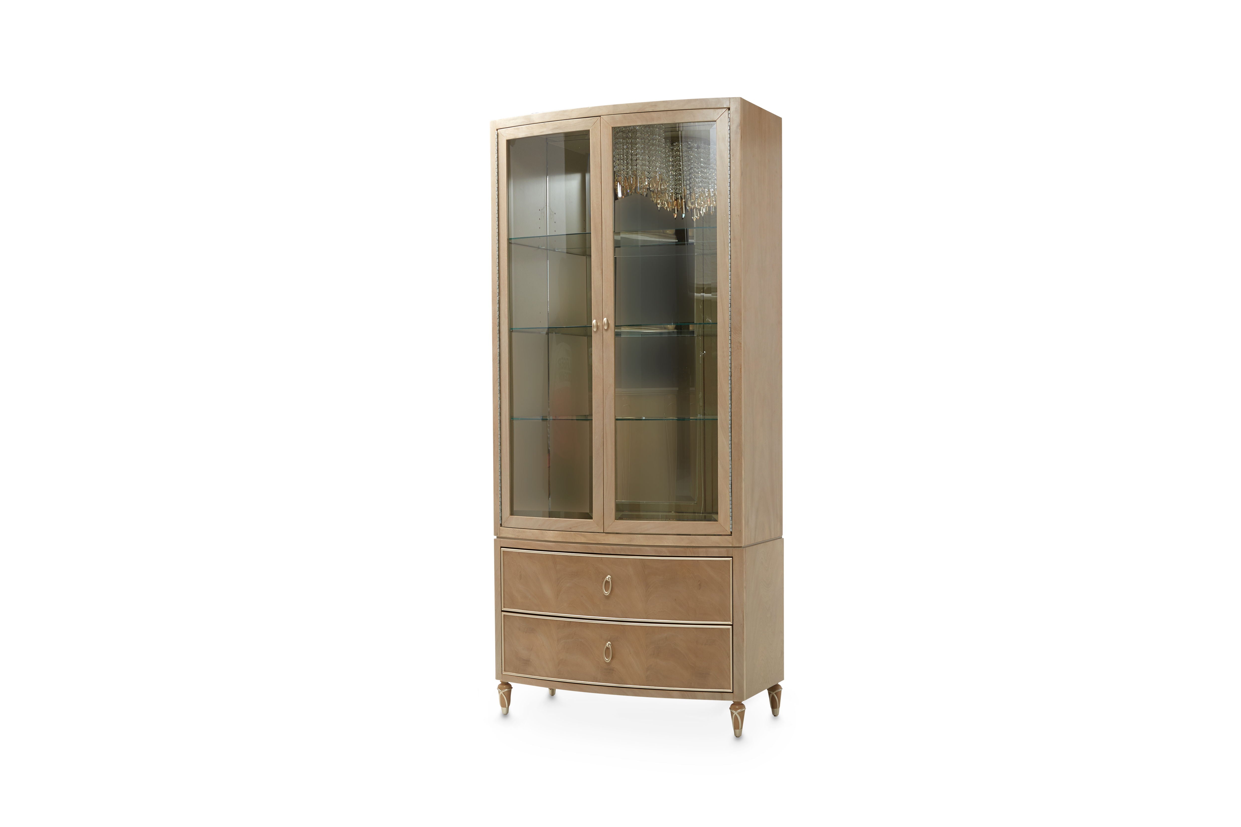 Villa Cherie - Display Cabinet - Caramel
