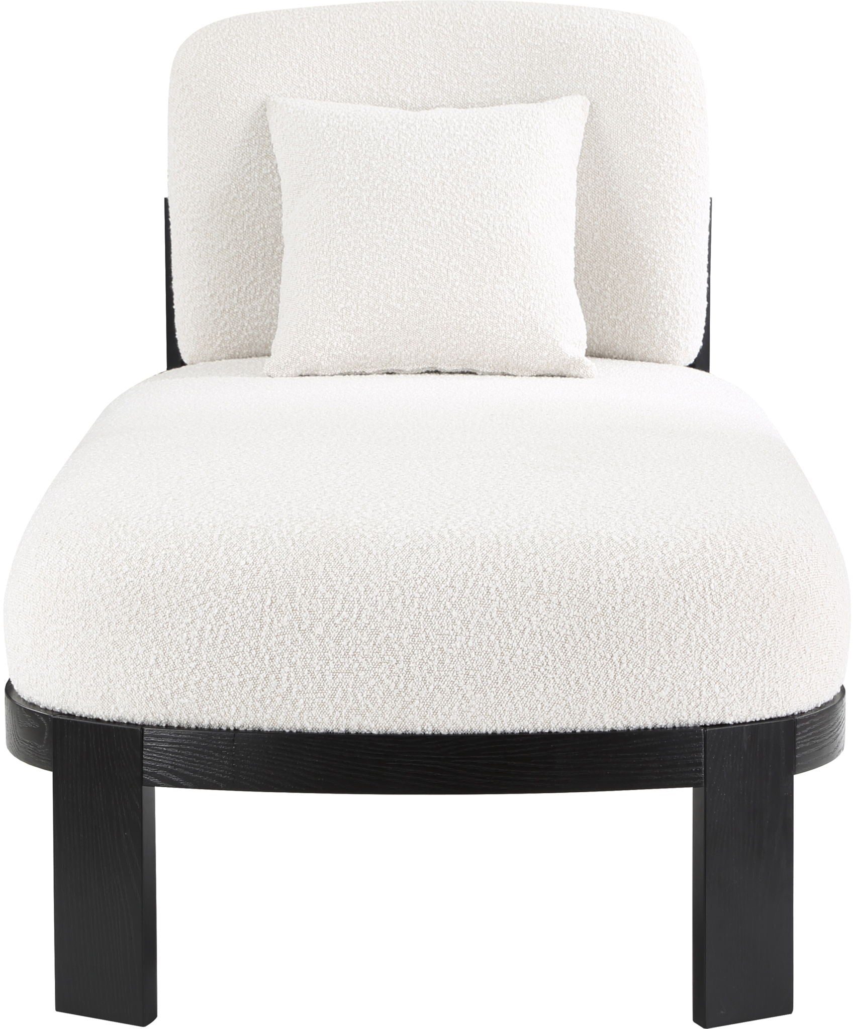 Maybourne - Chaise / Bench With Black Frame - Best Buy Furniture