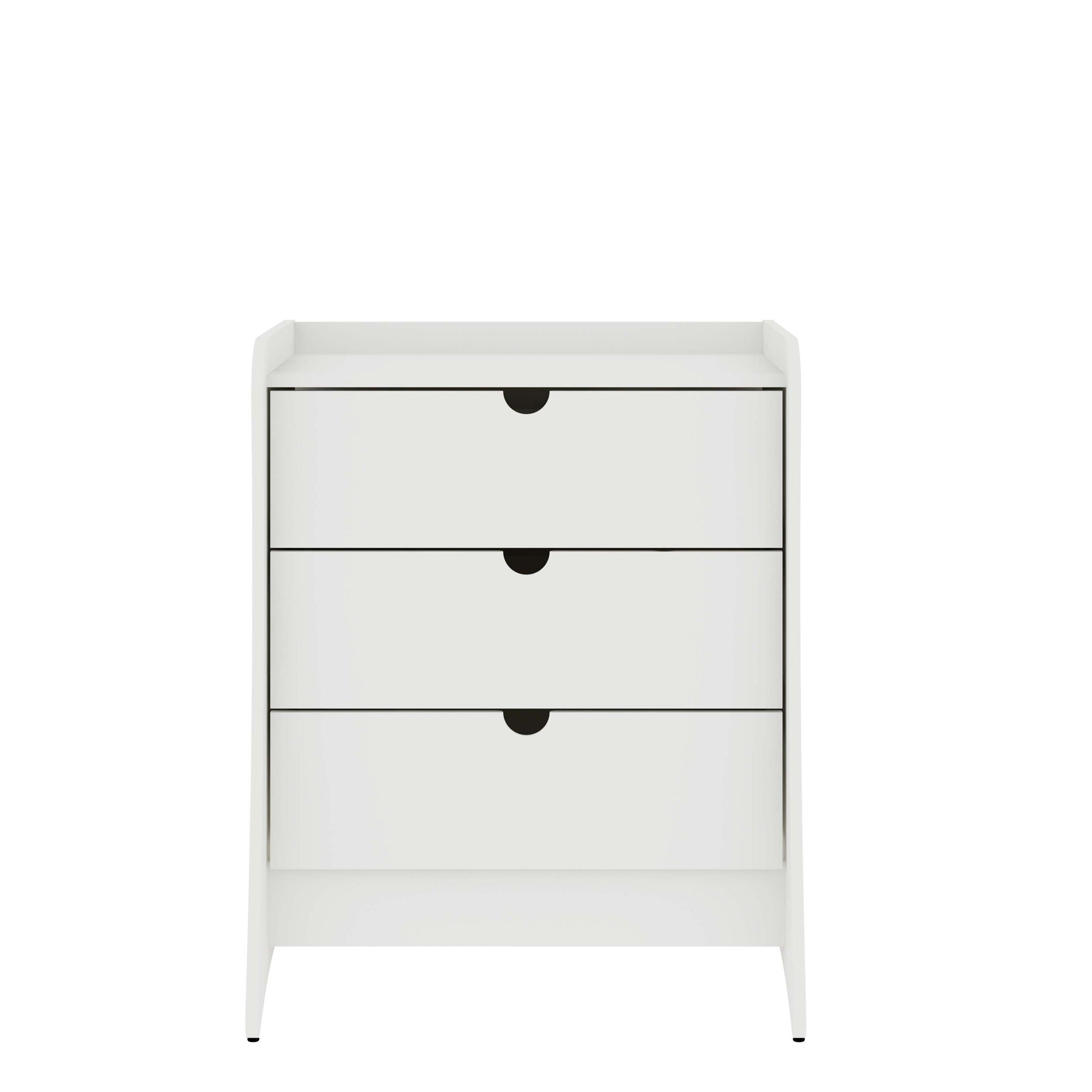 Coney - Nightstand With 3 Drawers