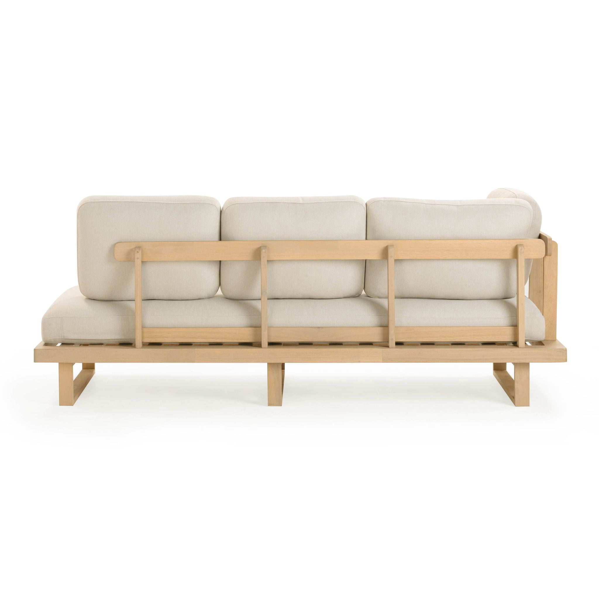 Evan - Outdoor L-Sectional - Cream