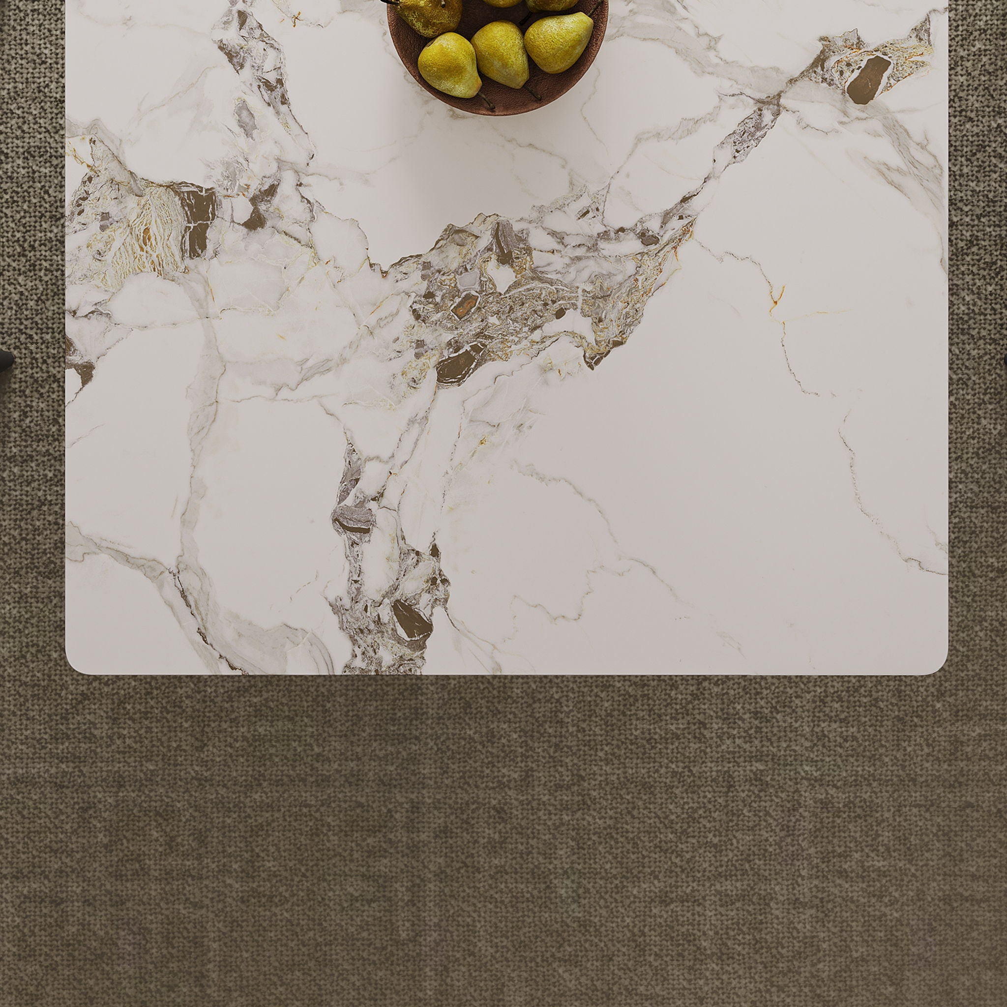 Modern Rectangular Dining Table For 6 With Chairs