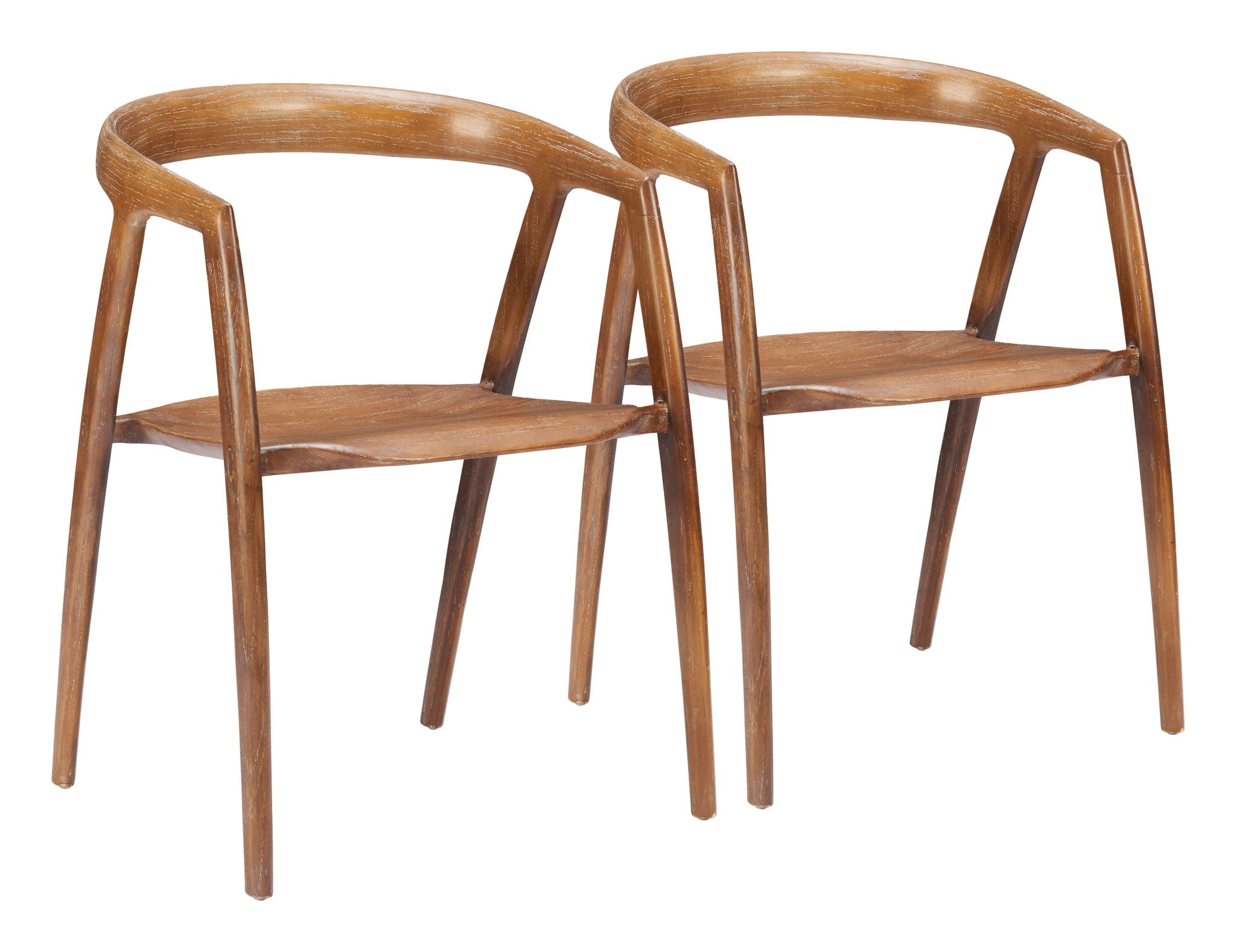 Ziran - Dining Chair (Set of 2) - Walnut