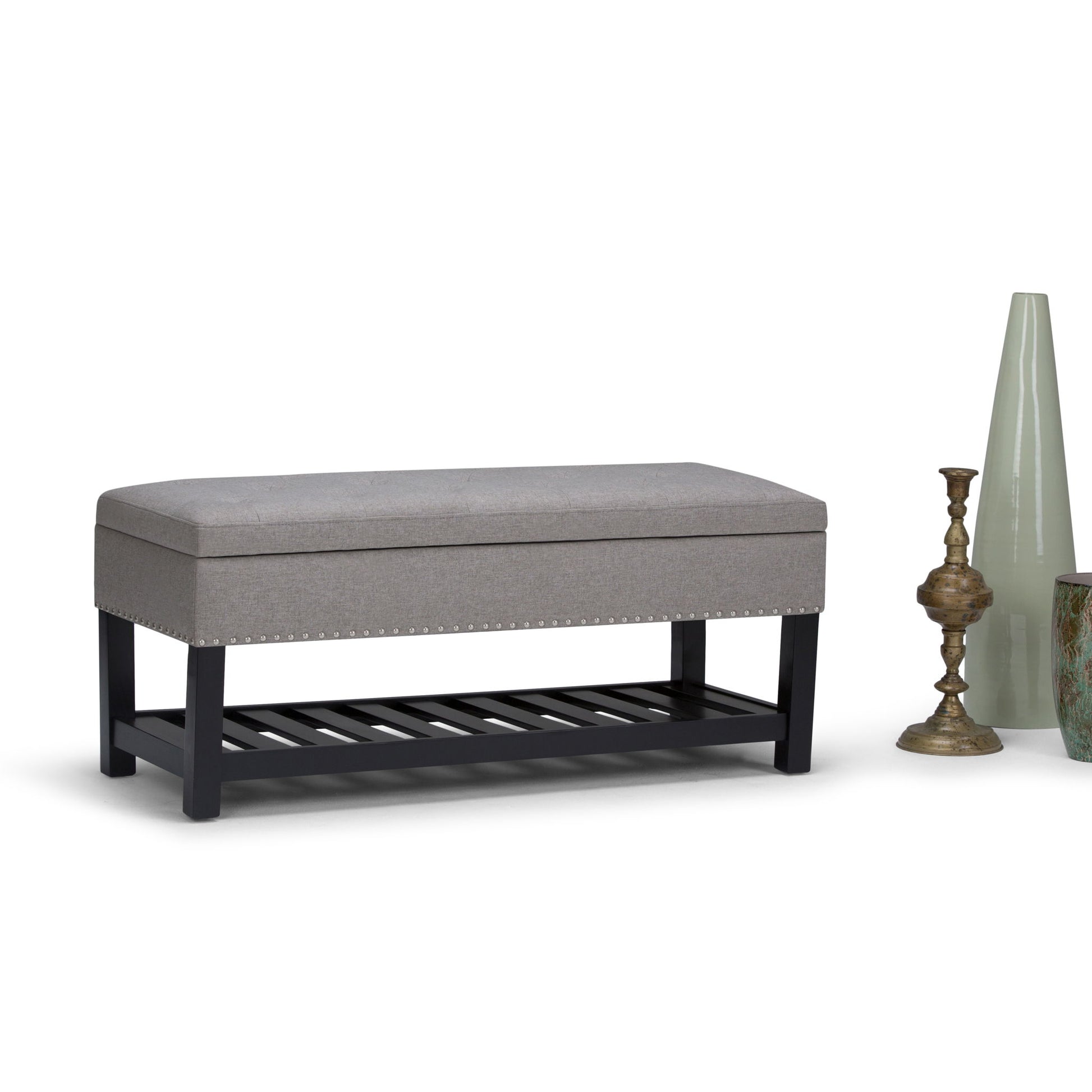 Lomond - Upholstered Storage Ottoman Bench - Best Buy Furniture