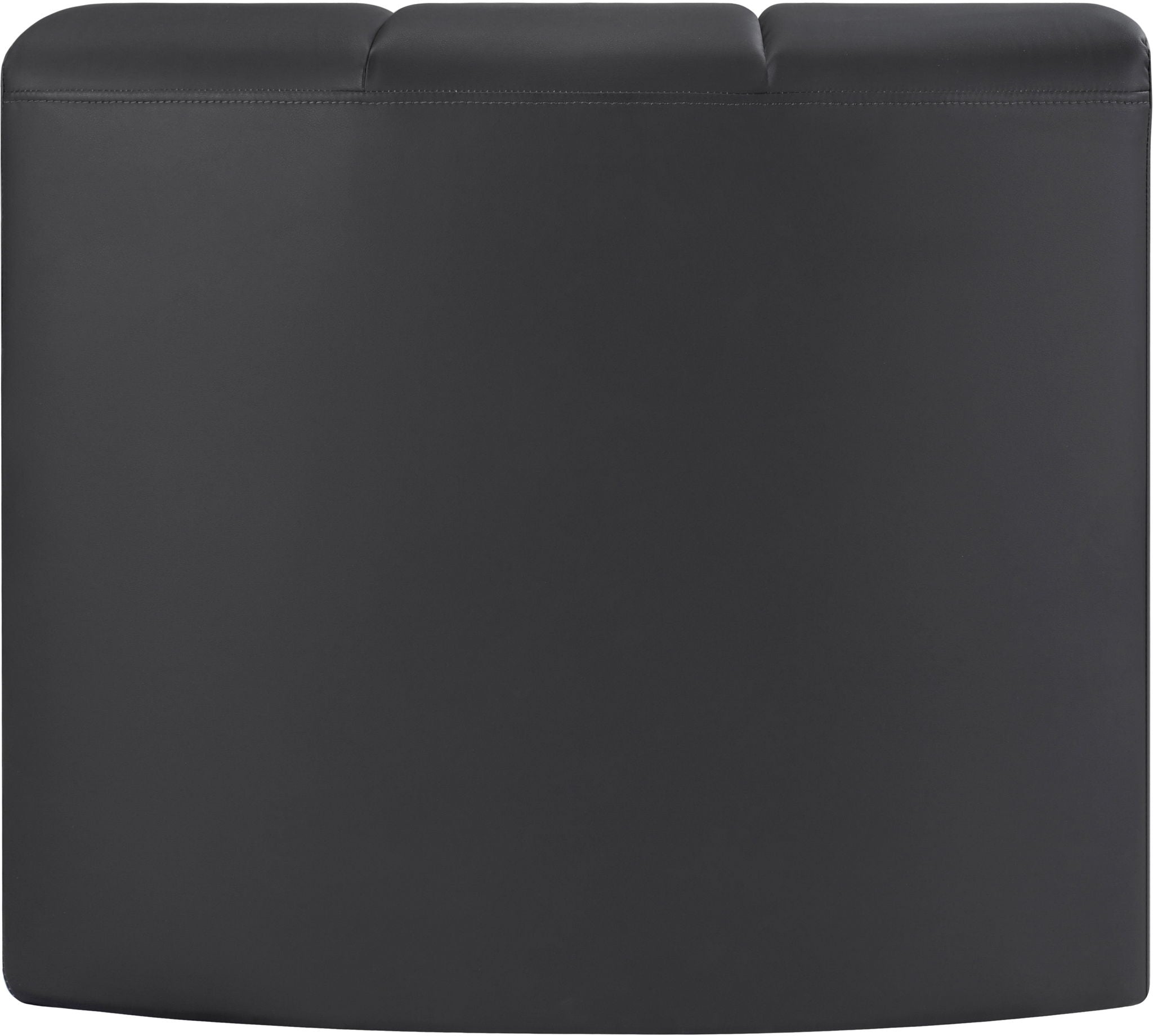 Arc - Faux Leather Curved Corner Chair