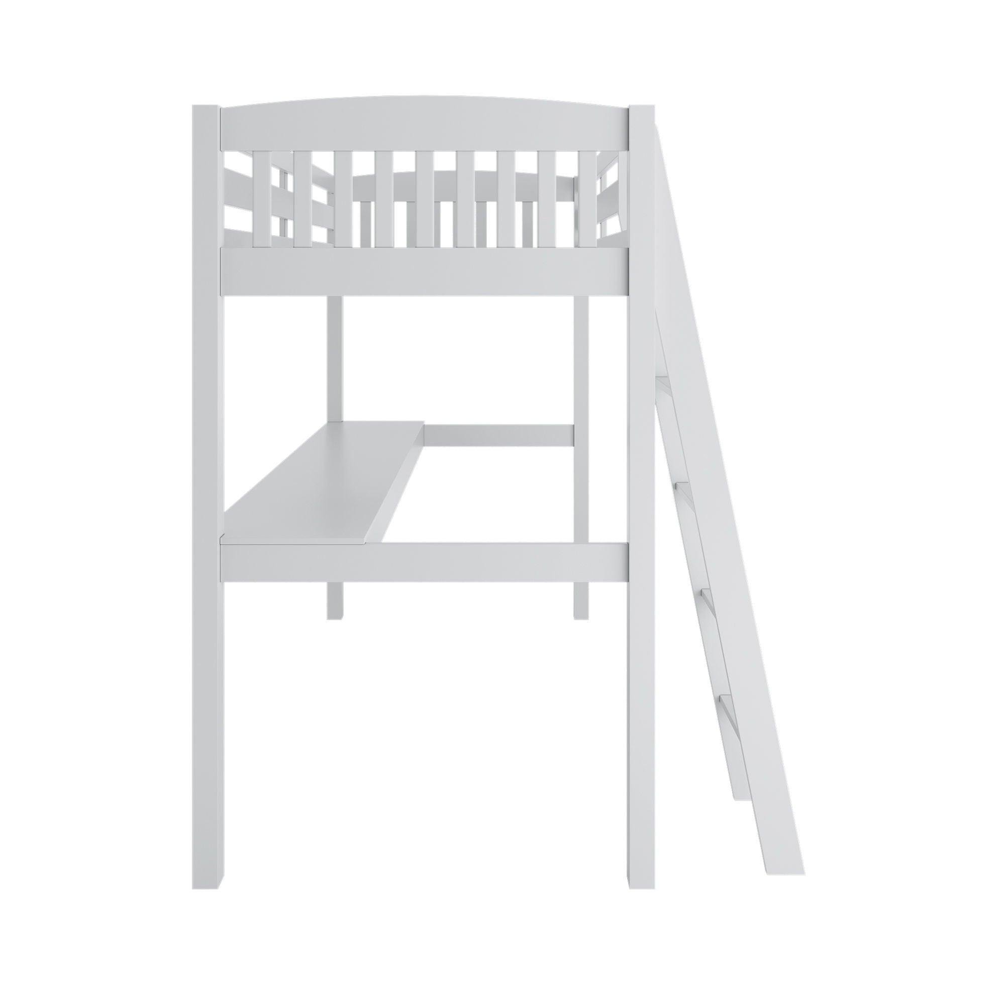 Everest - High Loft Bed With Desk And Storage