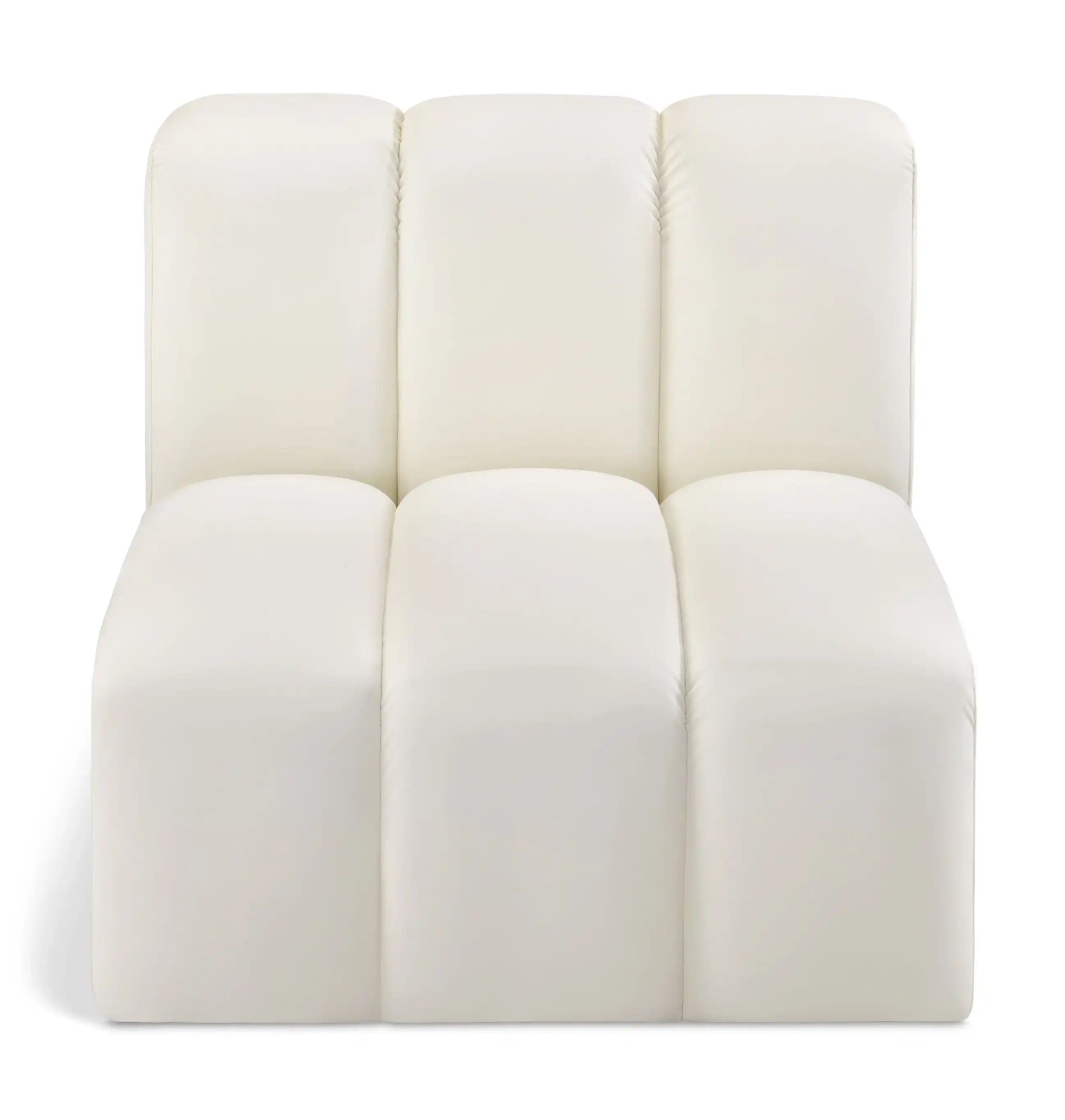 Arc - Faux Leather Straight Chair