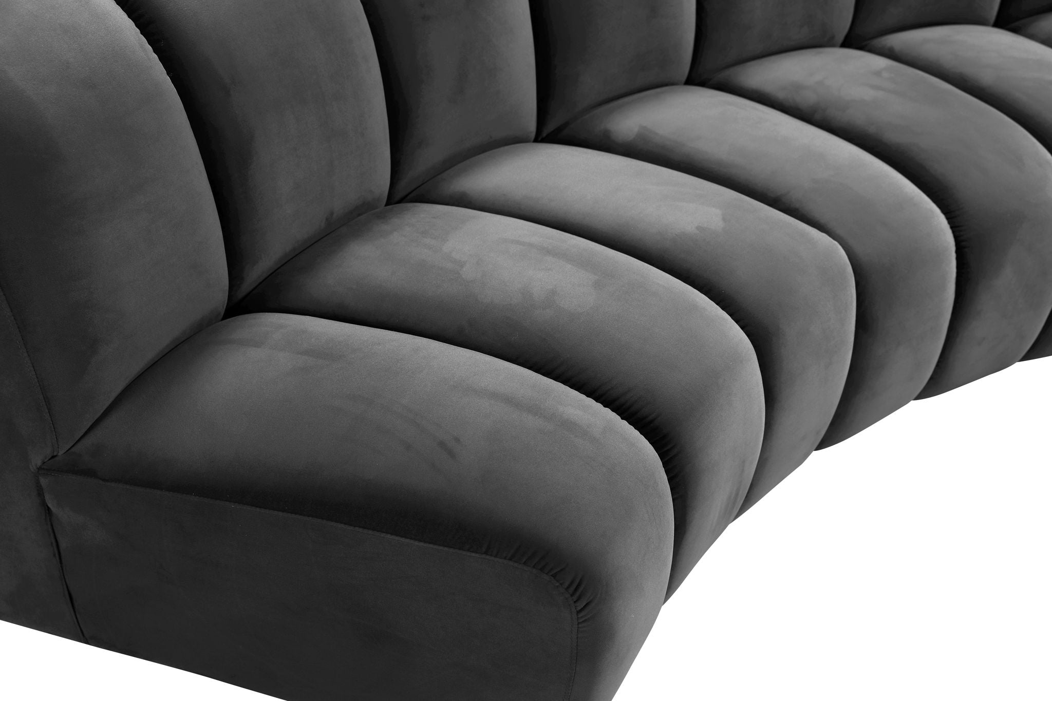 Infinity - 6 Piece Velvet Modular Sectional