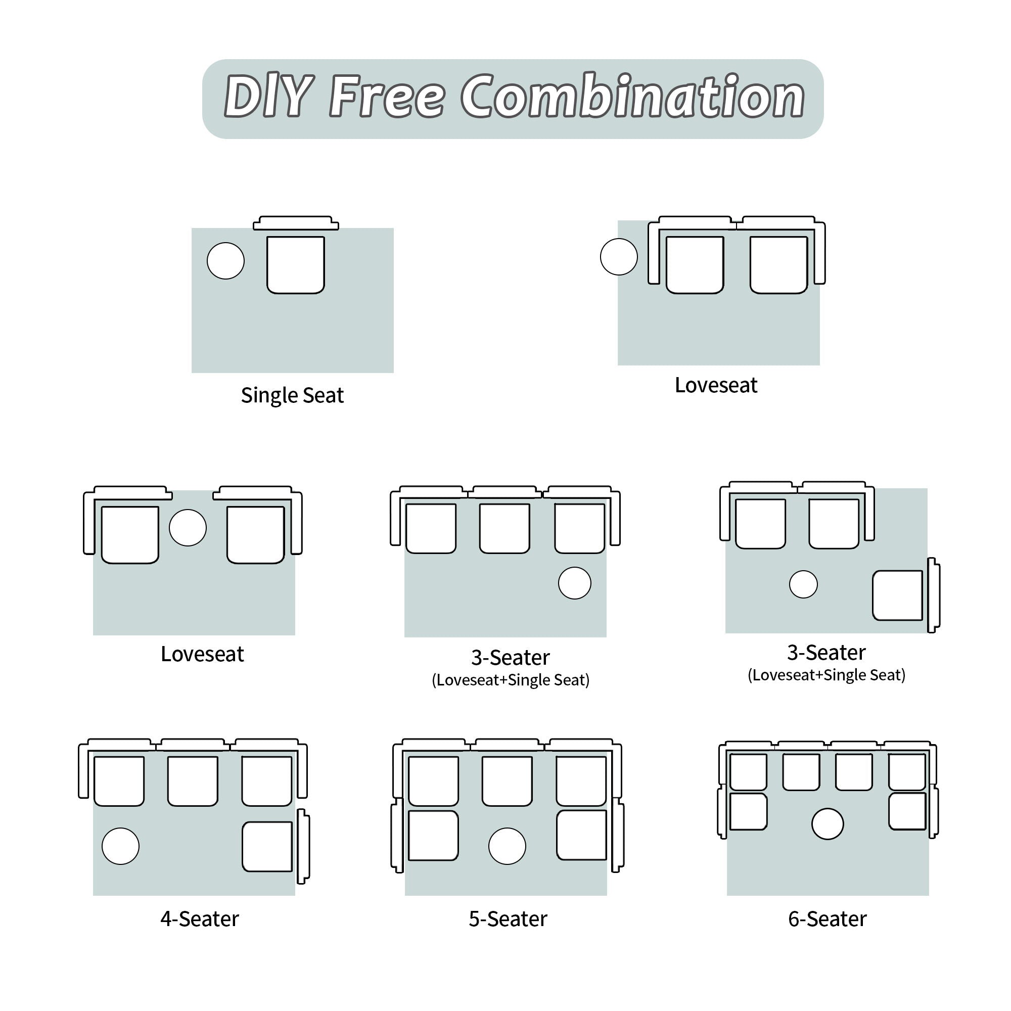 Convertible Floor Sofa Bed, Boneless Modular Sectional Sofa For Living Room