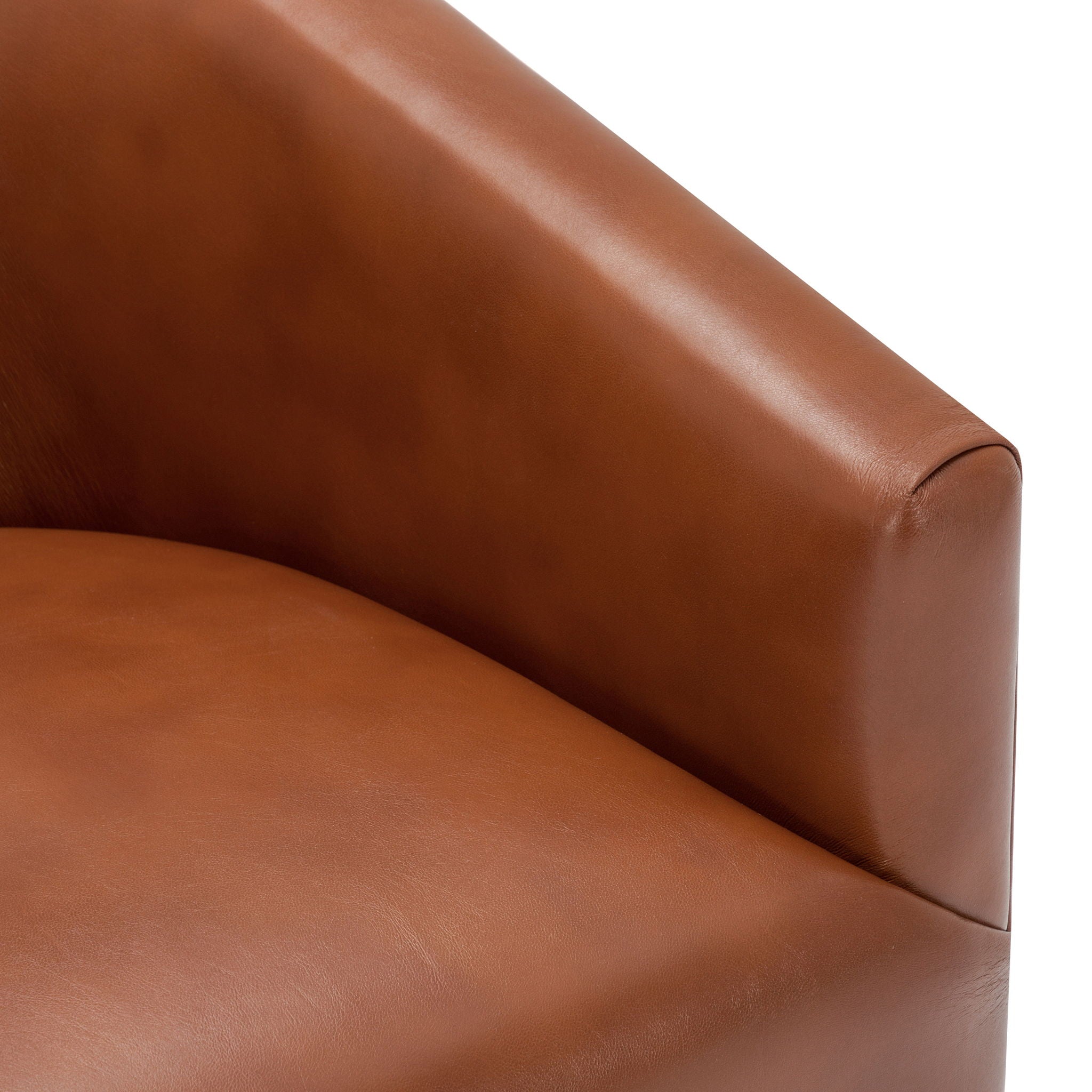 Garland - Swivel Chair With Upholstery - Caramel