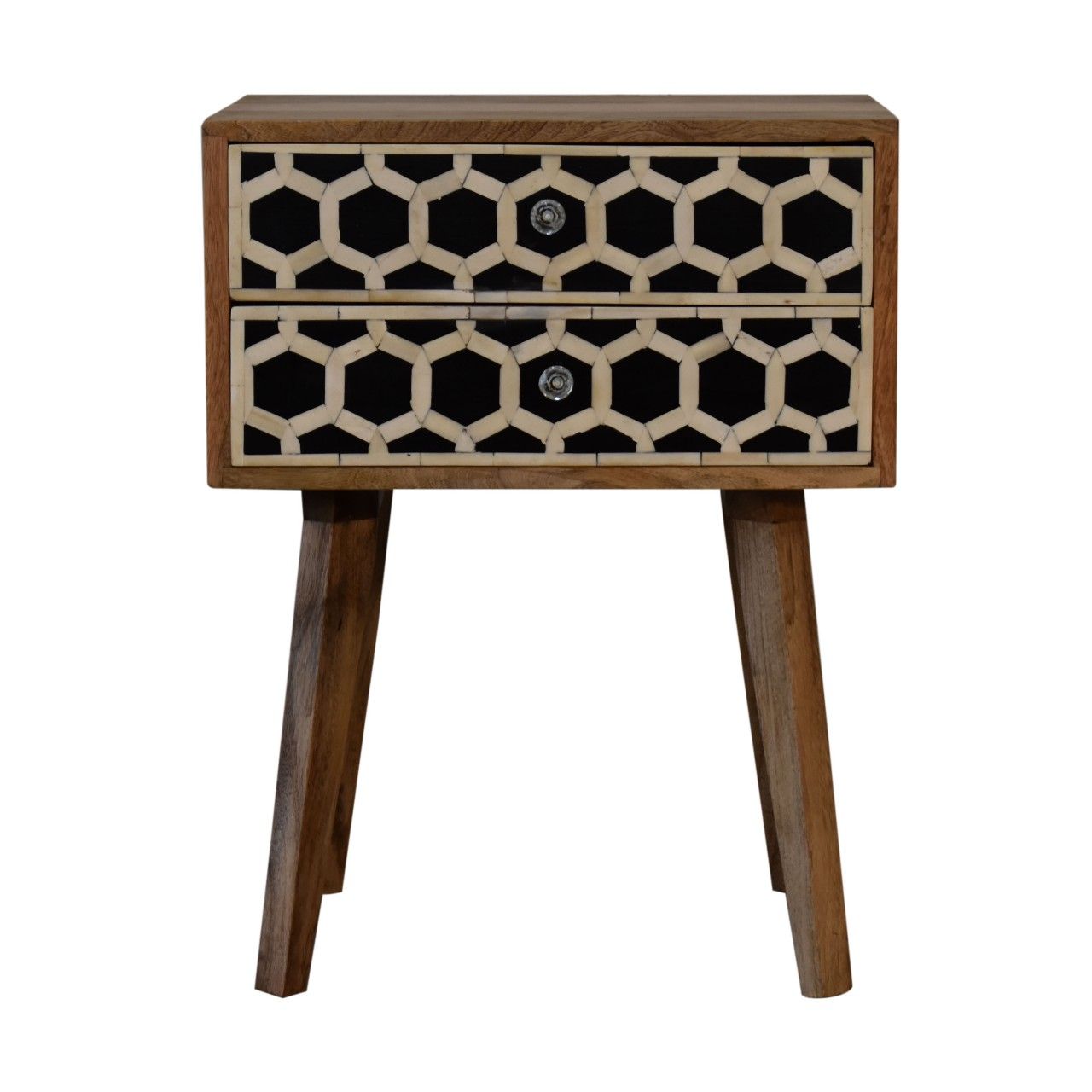 Inlay - Bone Inlay Drawer Nightstand