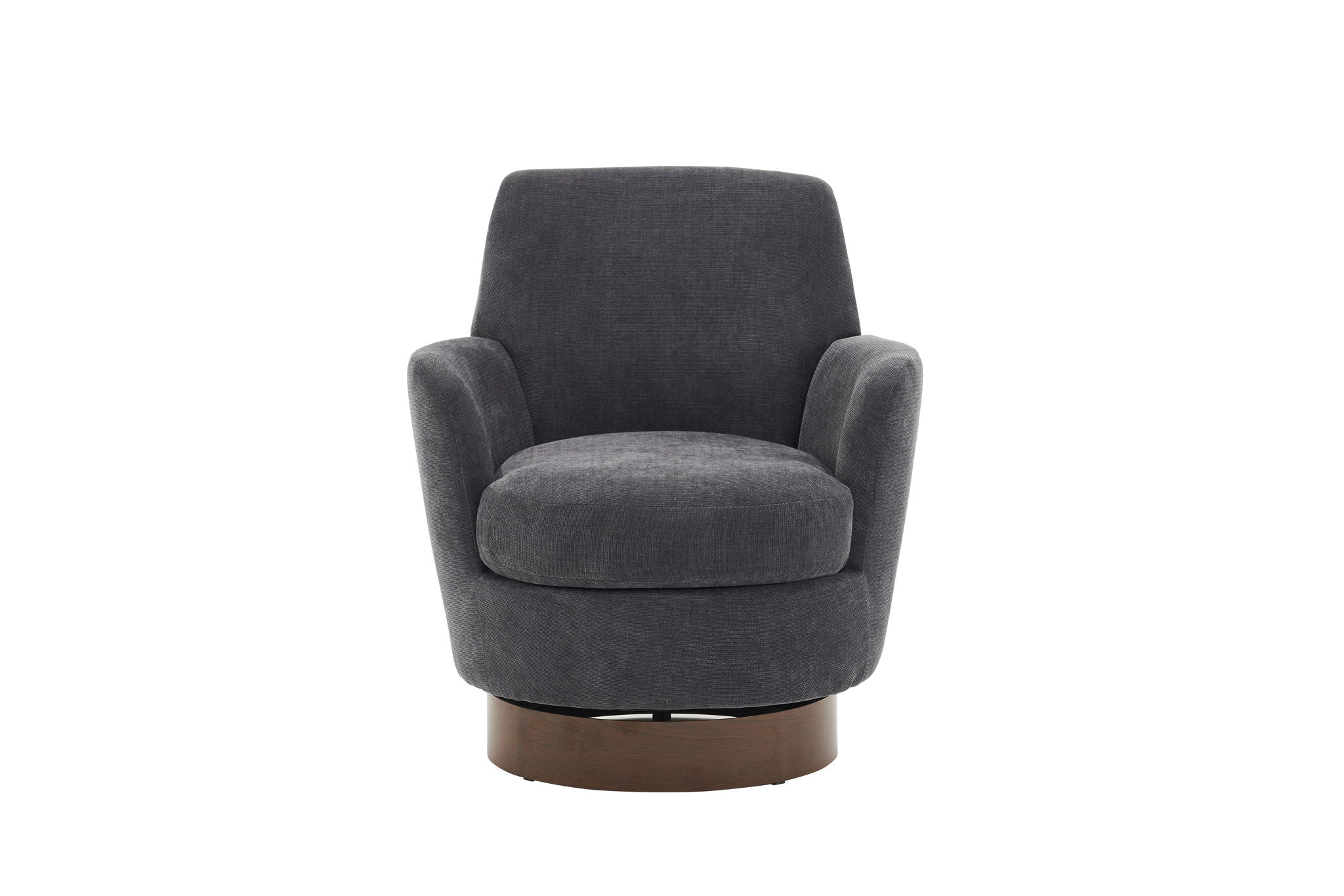 Swivel Accent Chairs Armchair With Stainless Steel Base