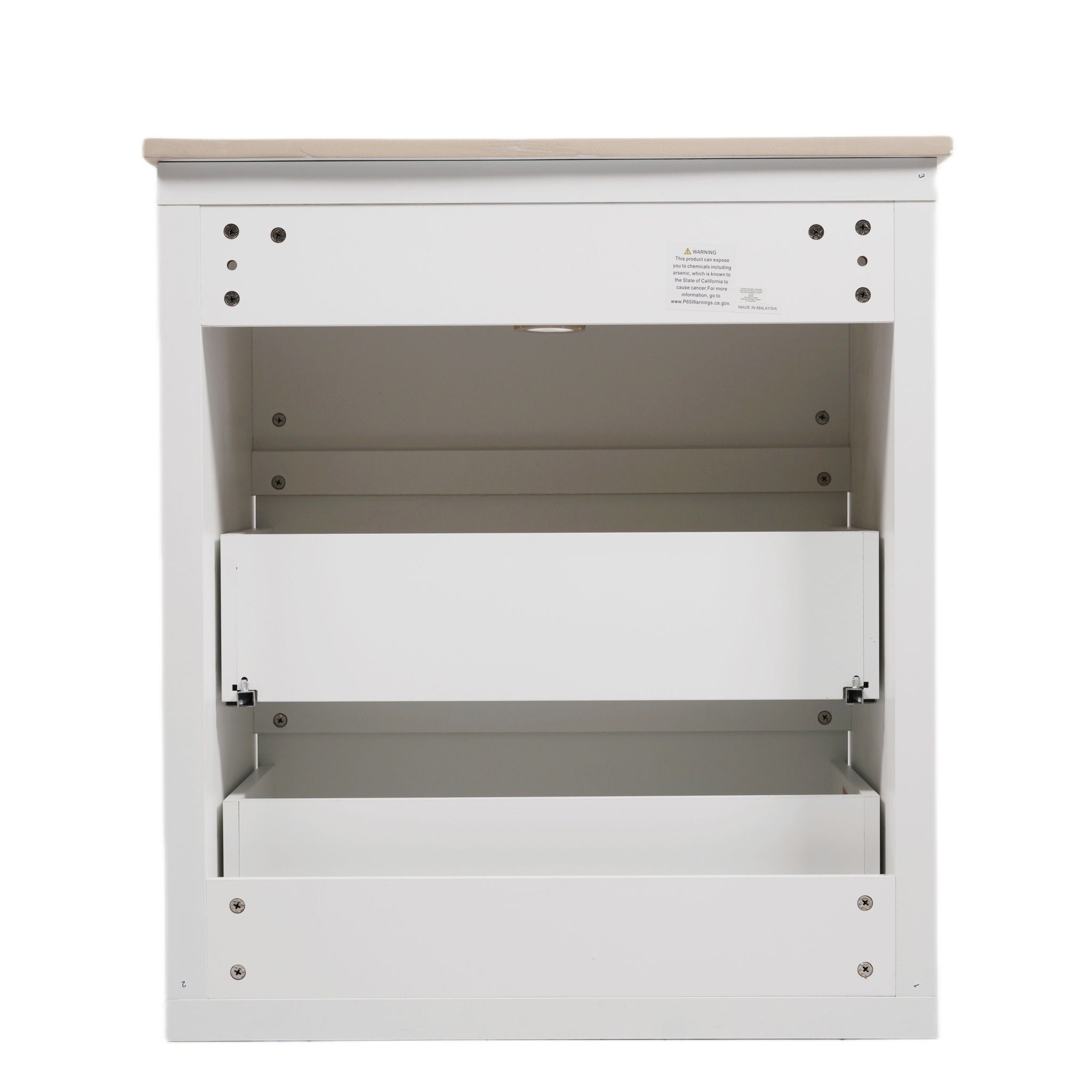 Double Sinks Bathroom Vanity Set With 2 Ceramic Basins