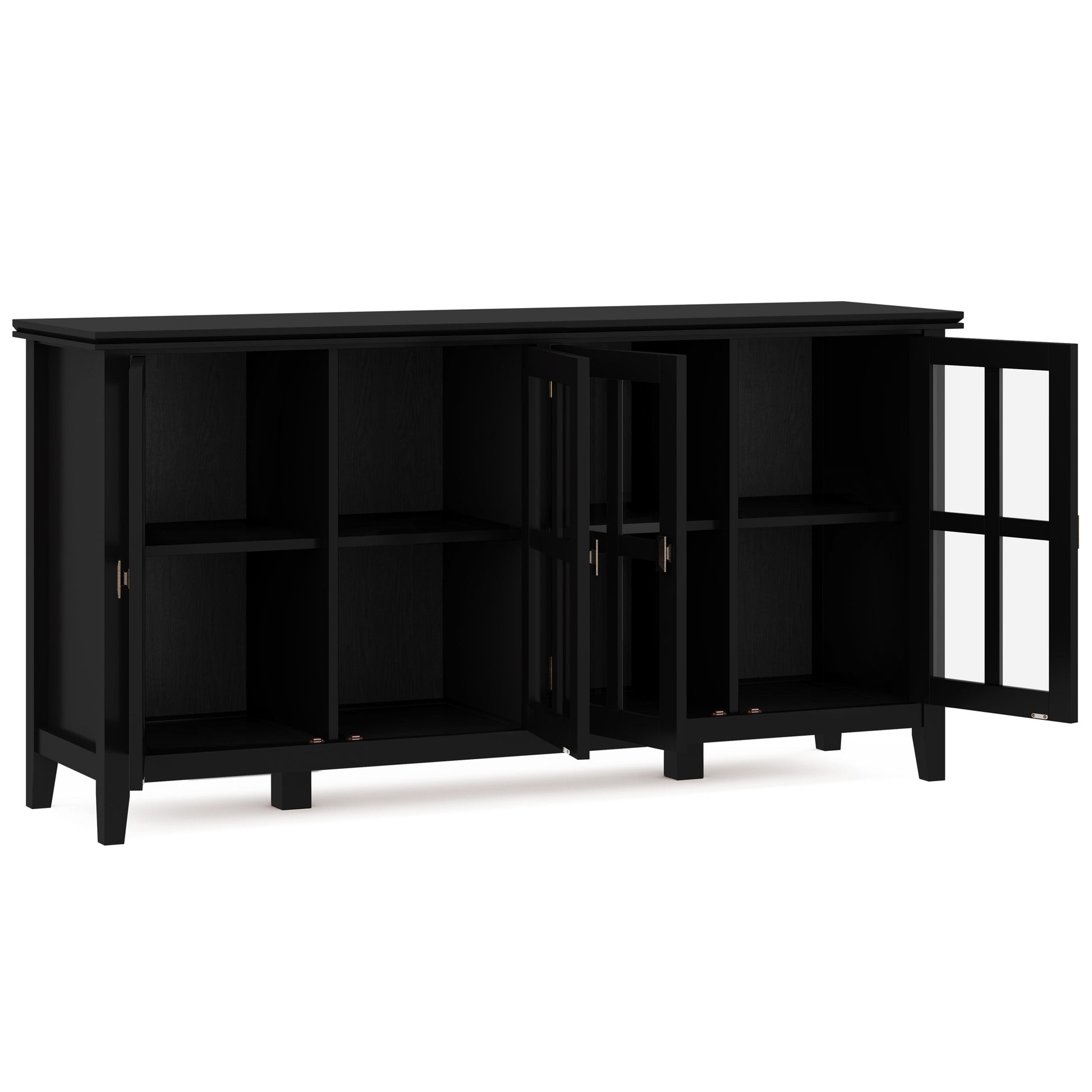 Artisan - Handcrafted Wide 4 Door Storage Cabinet - Best Buy Furniture