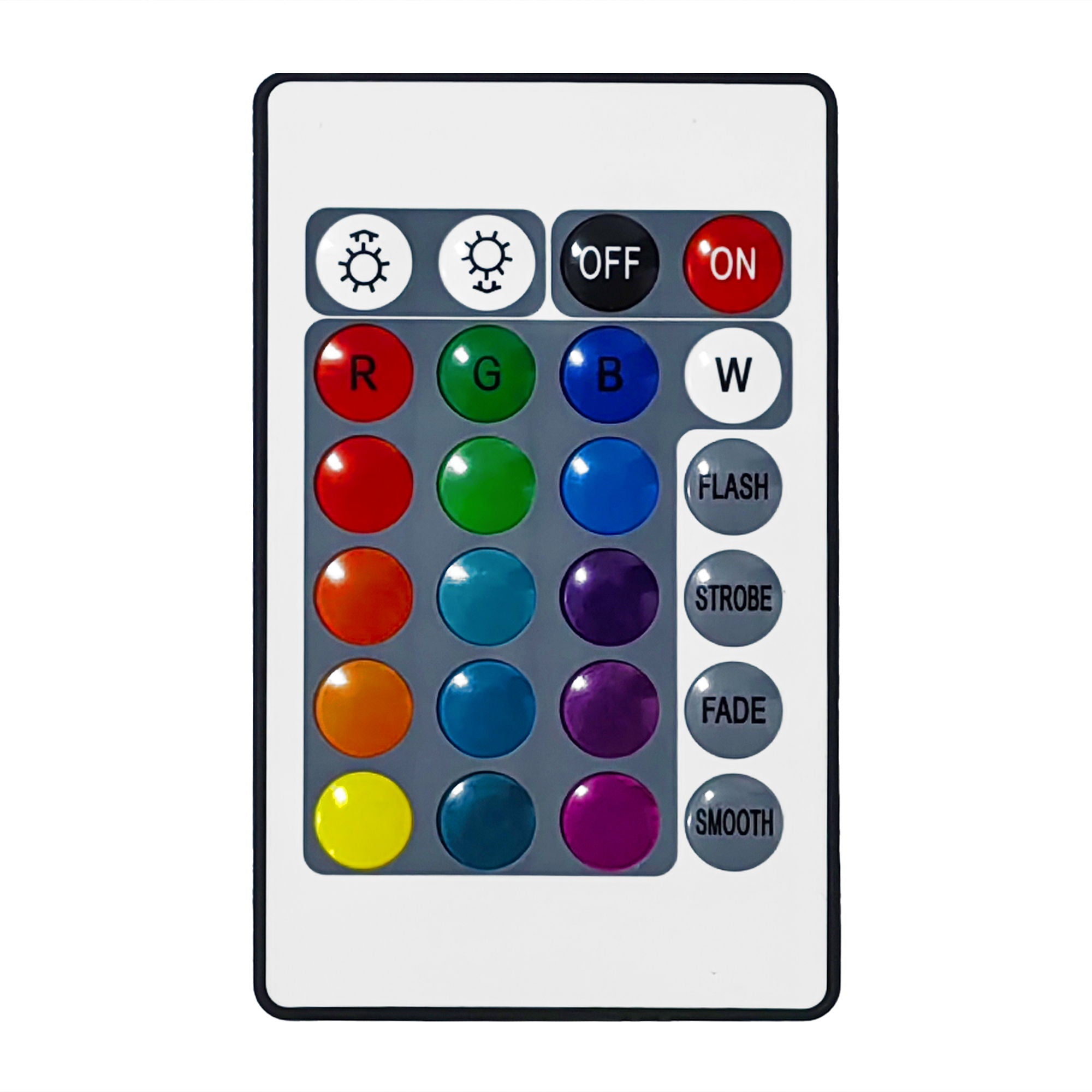 Modern High Glossy Rectangle Coffee Table With 16 Color LED Lights For Living Room