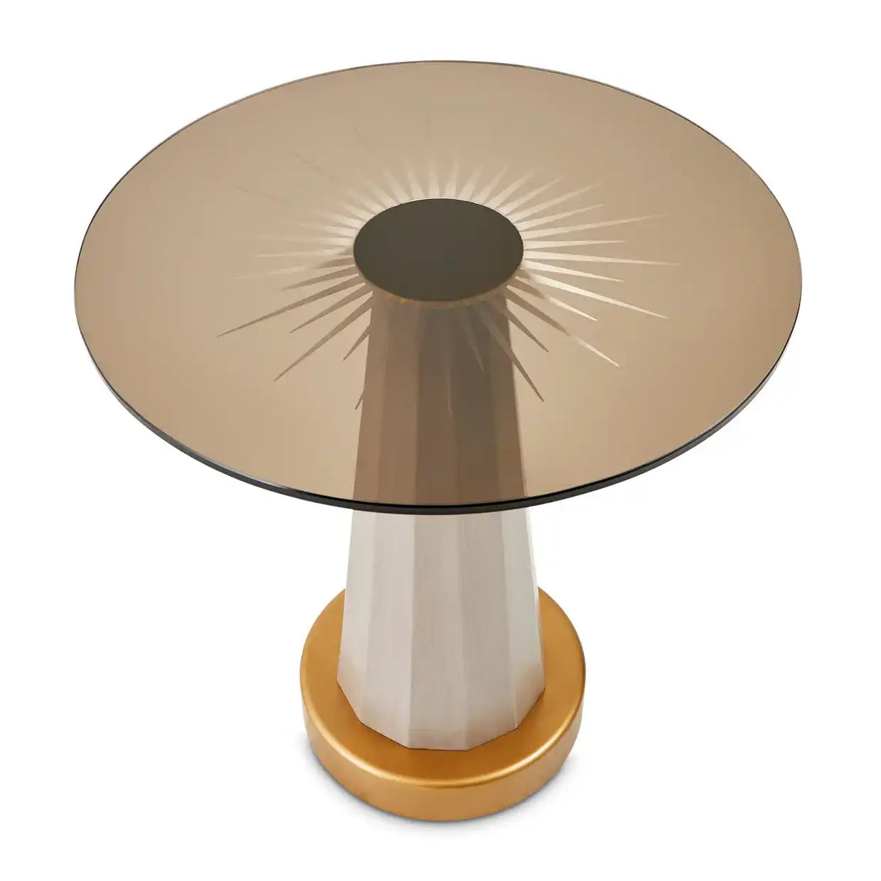 St. Charles - Chairside Table - Dove Gray