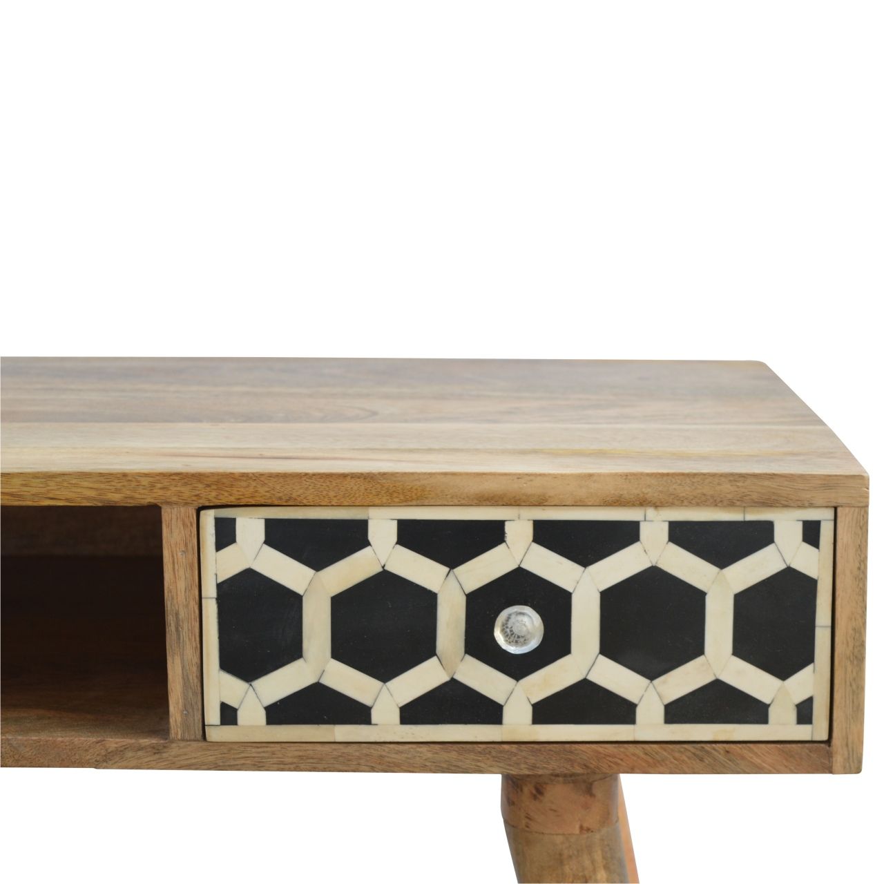 Inlay - Bone Writing Desk - Beige