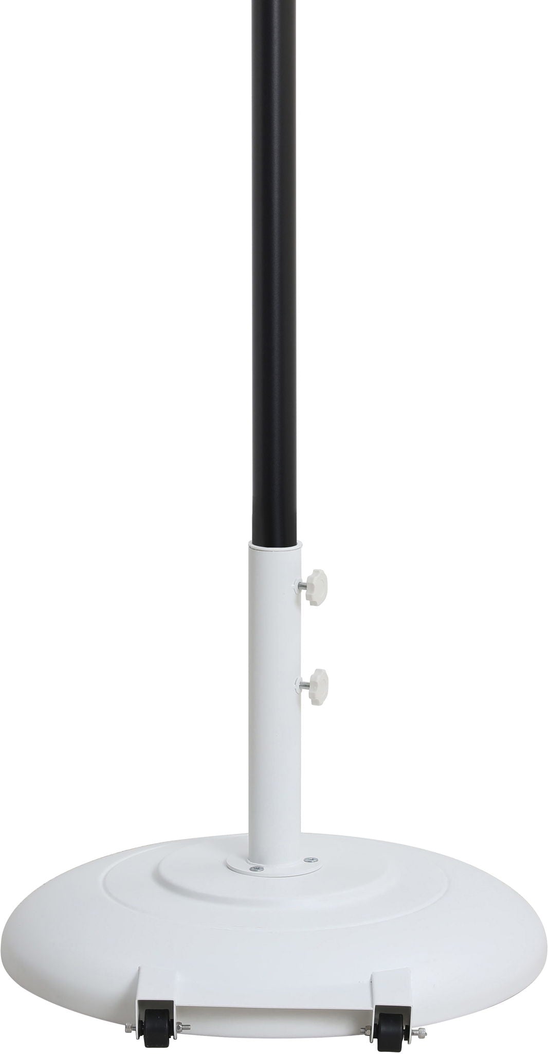 Amalfi - Patio Umbrella - White Base / Black Pole - Best Buy Furniture