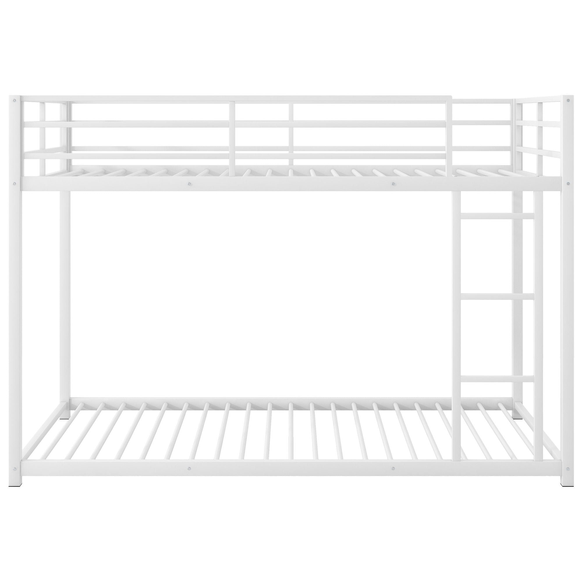 Metal Bunk Bed, Low Bunk Bed With Ladder