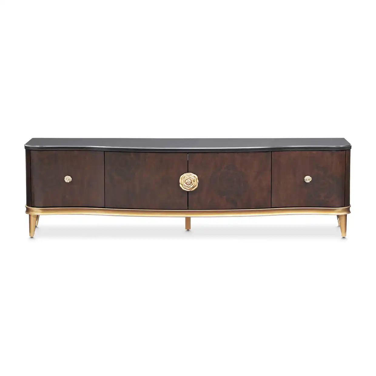 Camellia Field - Media Cabinet - Warm Pecan