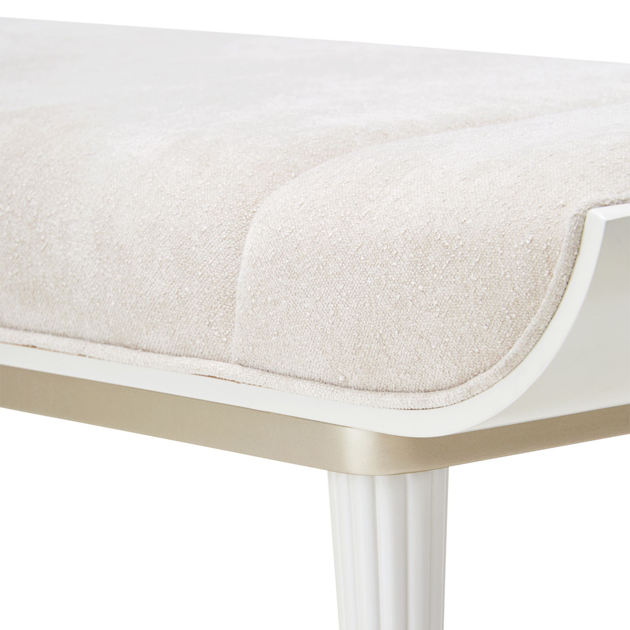 La Marisia - Accent Bench - Tranquil / Creamy Pearl