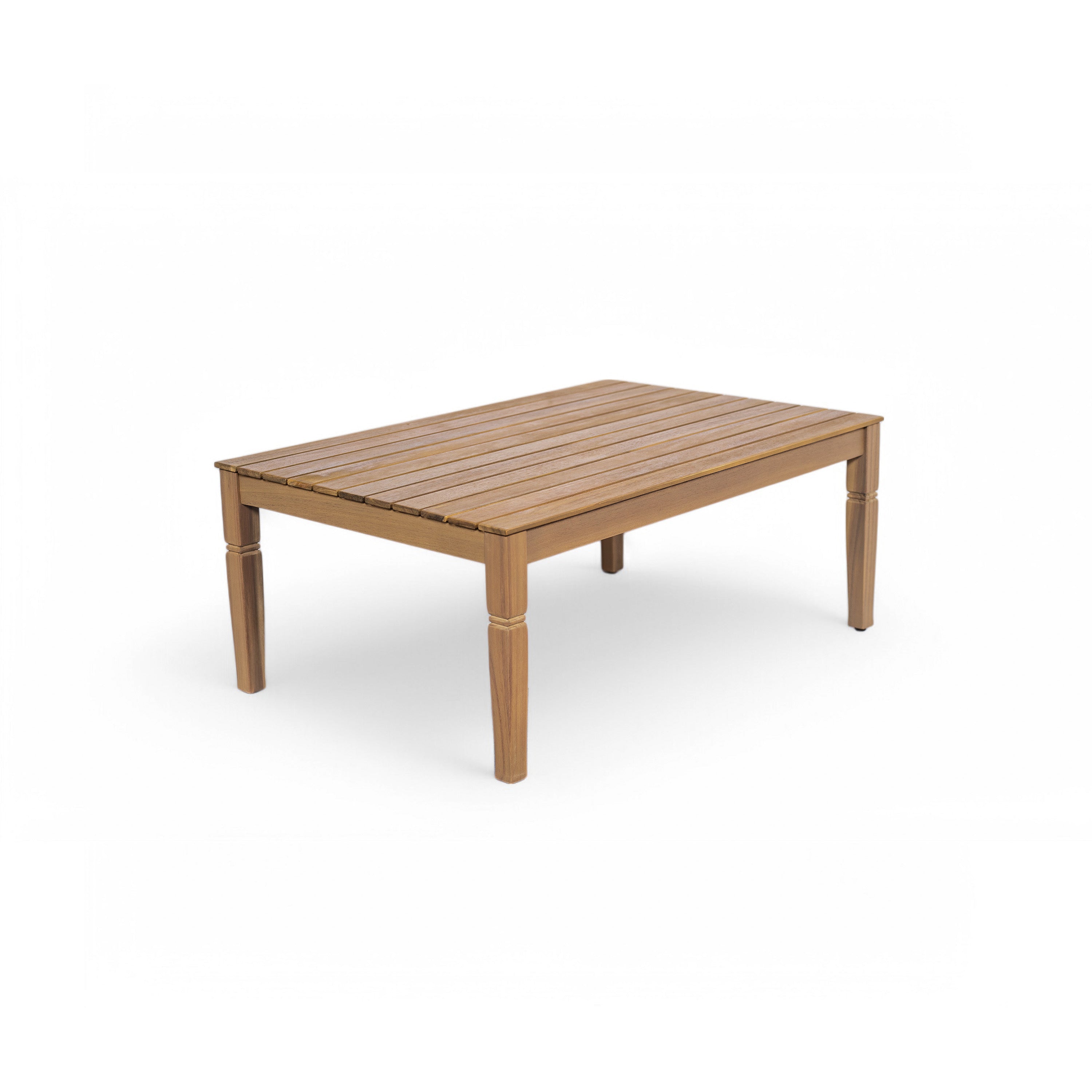 4-Piece Patio Furniture Set with Coffee Table and Cushions