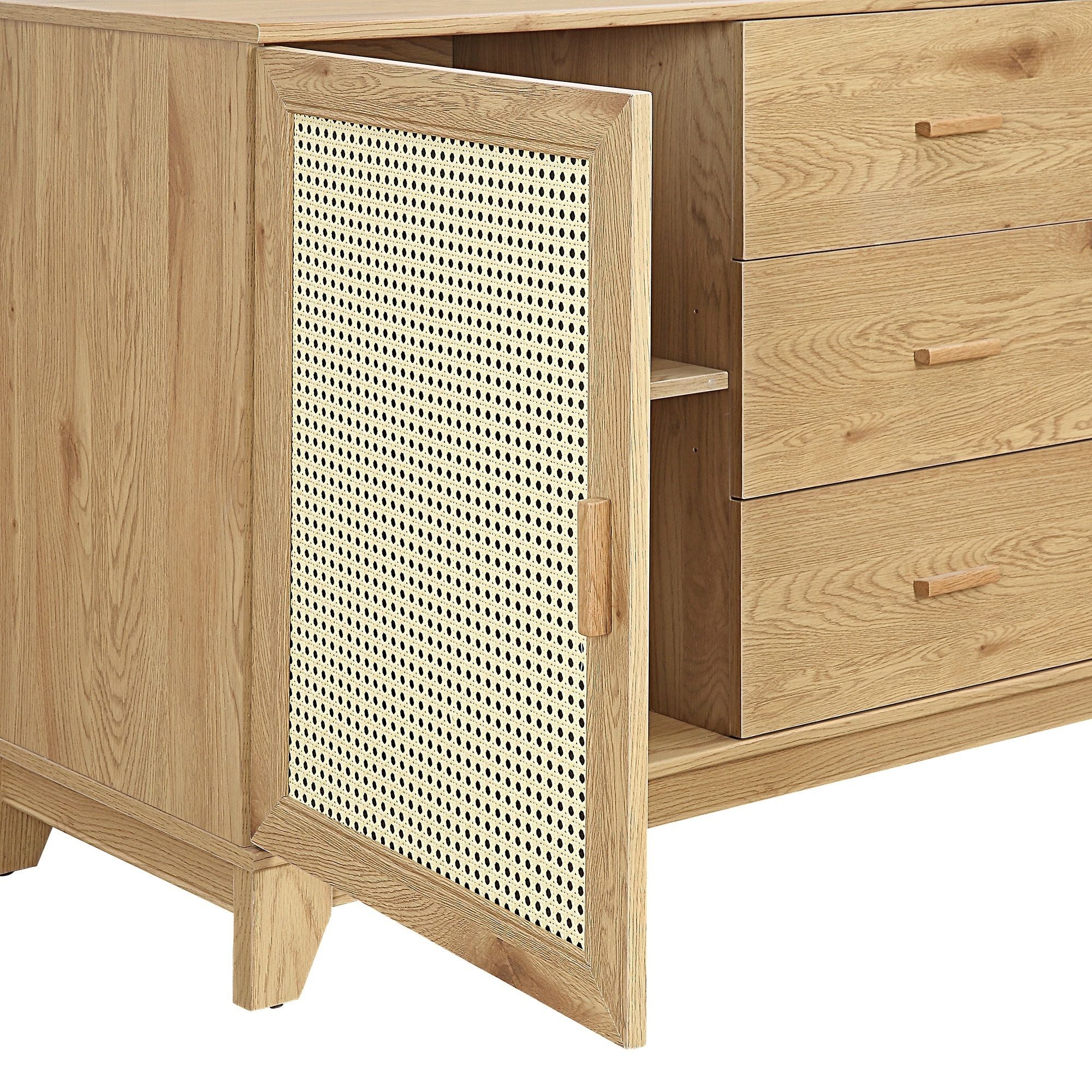 Sheridan - Modern Cane Design Sideboard