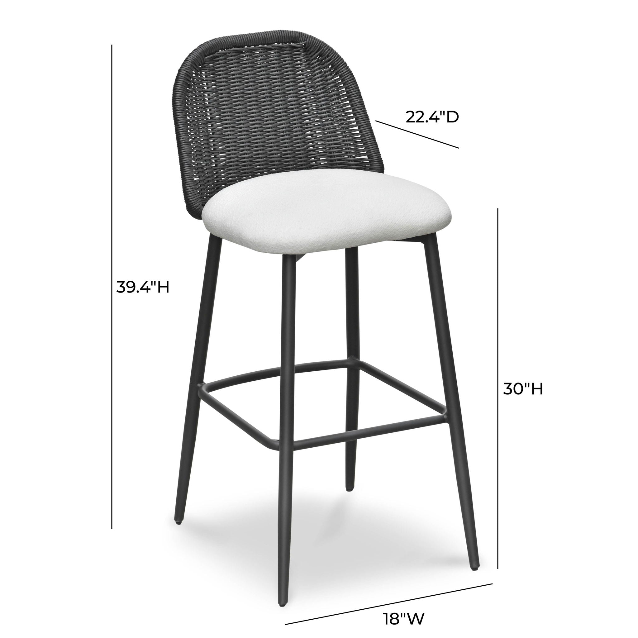 Alexa - Outdoor Barstool