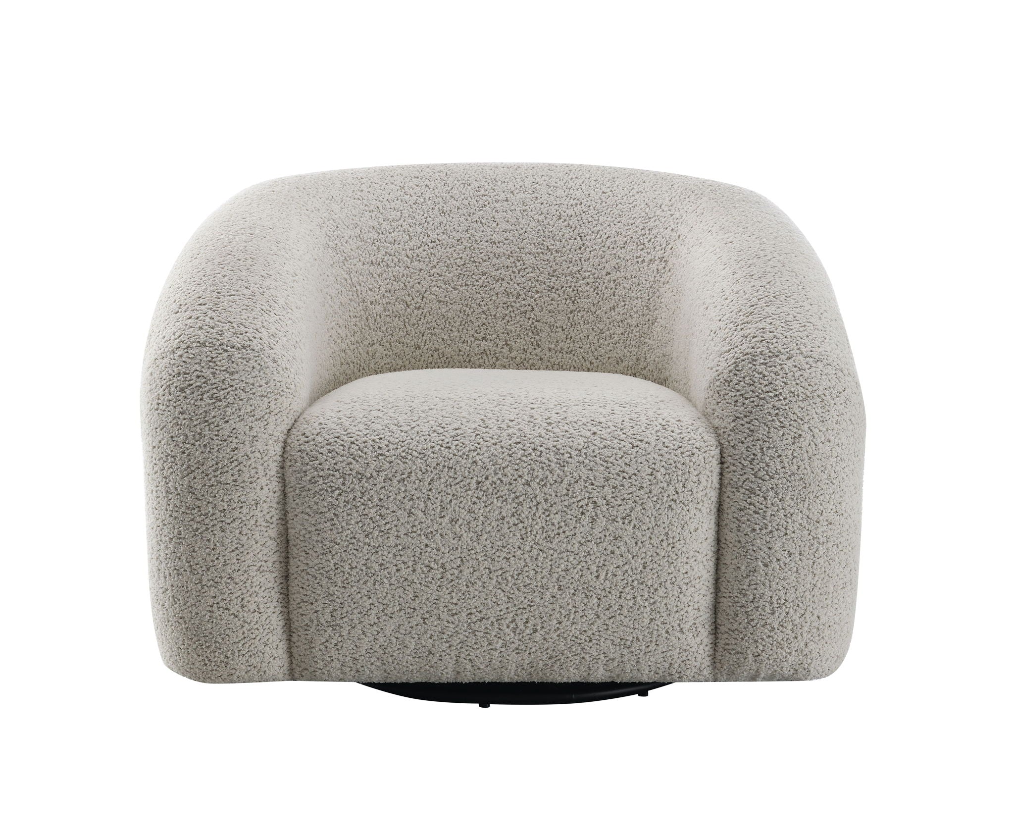 Irma - Chair With Swivel - Gray - Best Buy Furniture