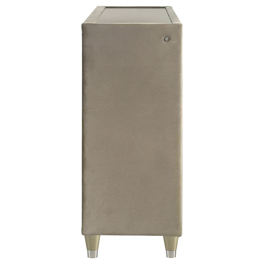 Lorient - 8-Drawer LED Bedroom Dresser Cabinet