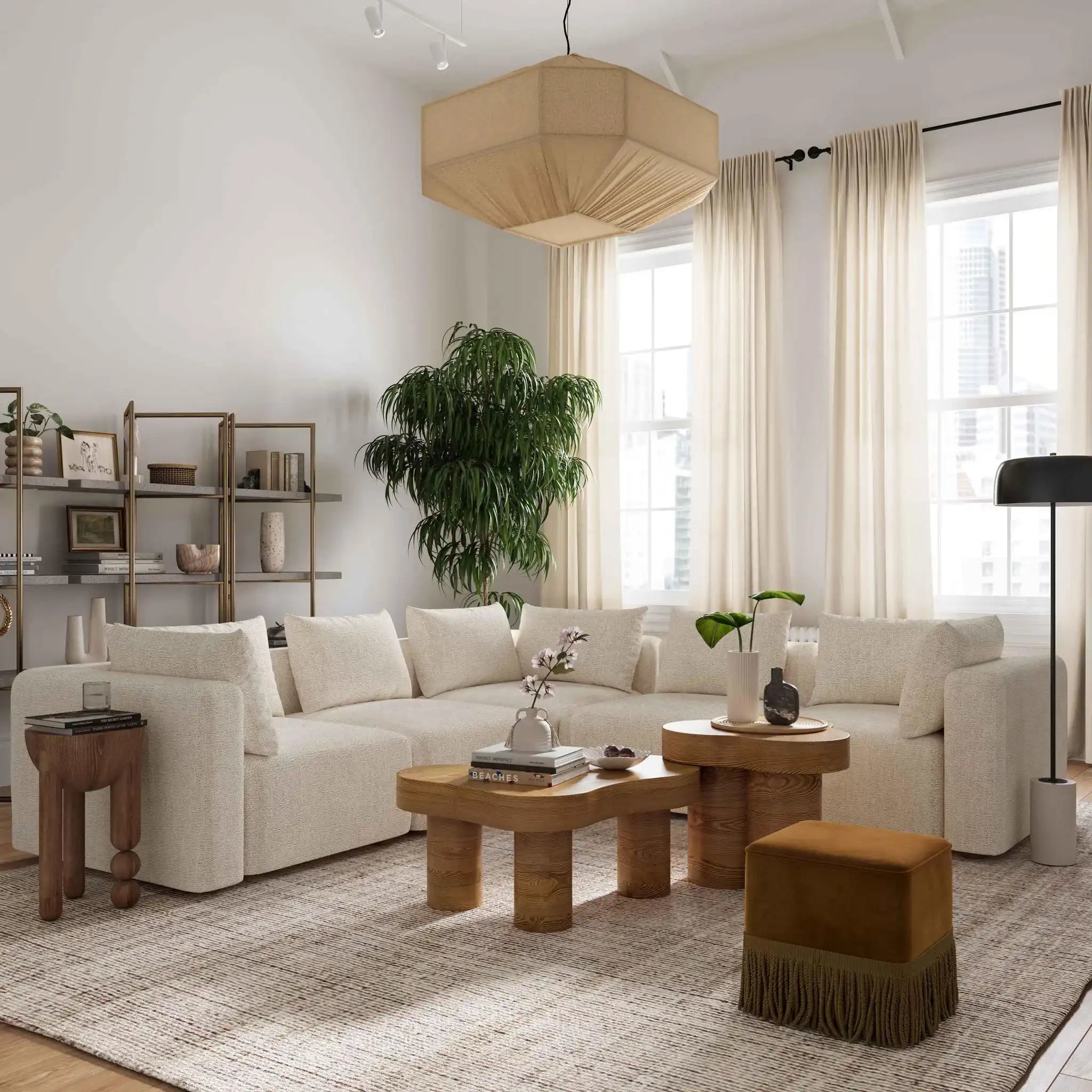 Hangover - 5-Piece Modular L-Sectional