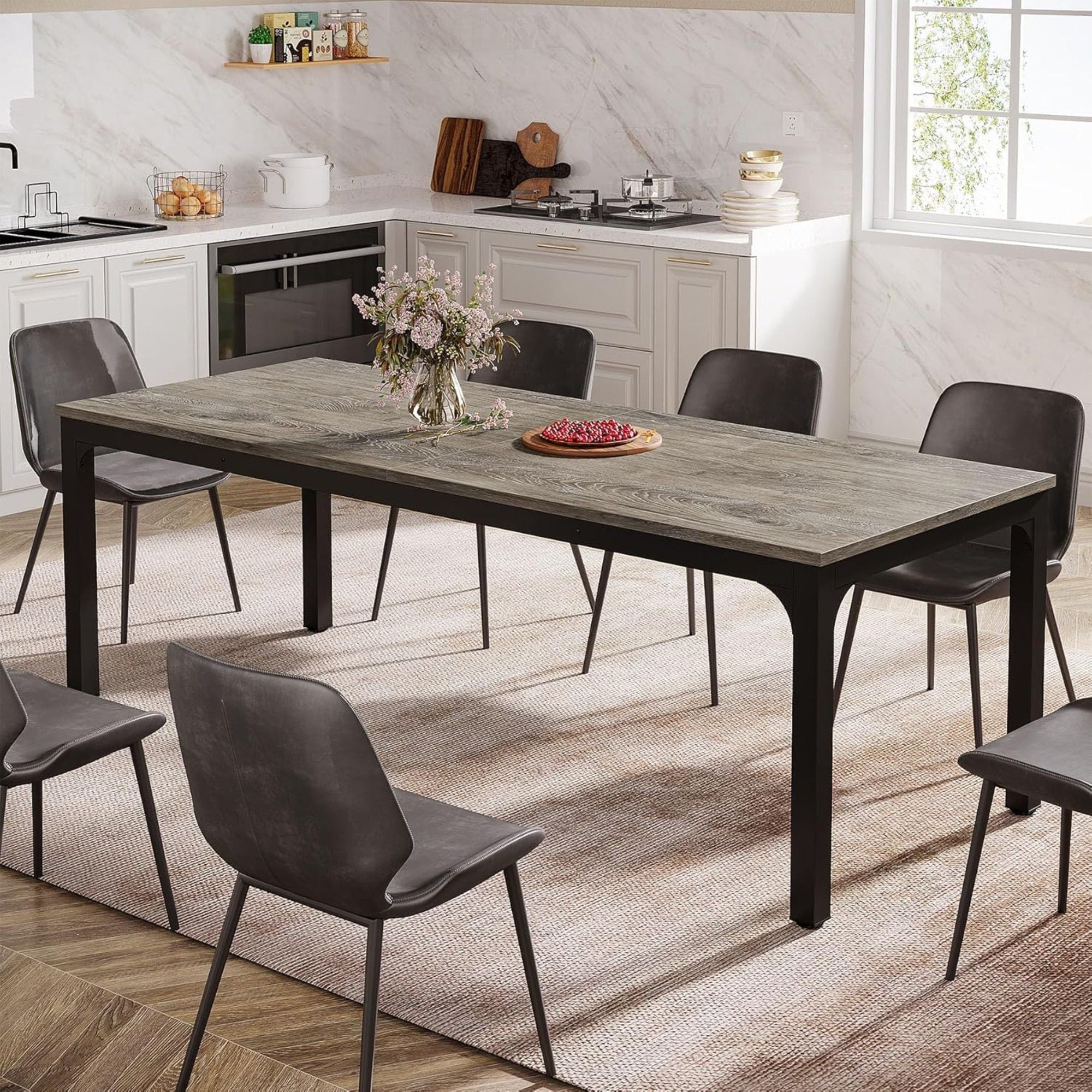 Rectangle Dining Table For 6 - 8 People