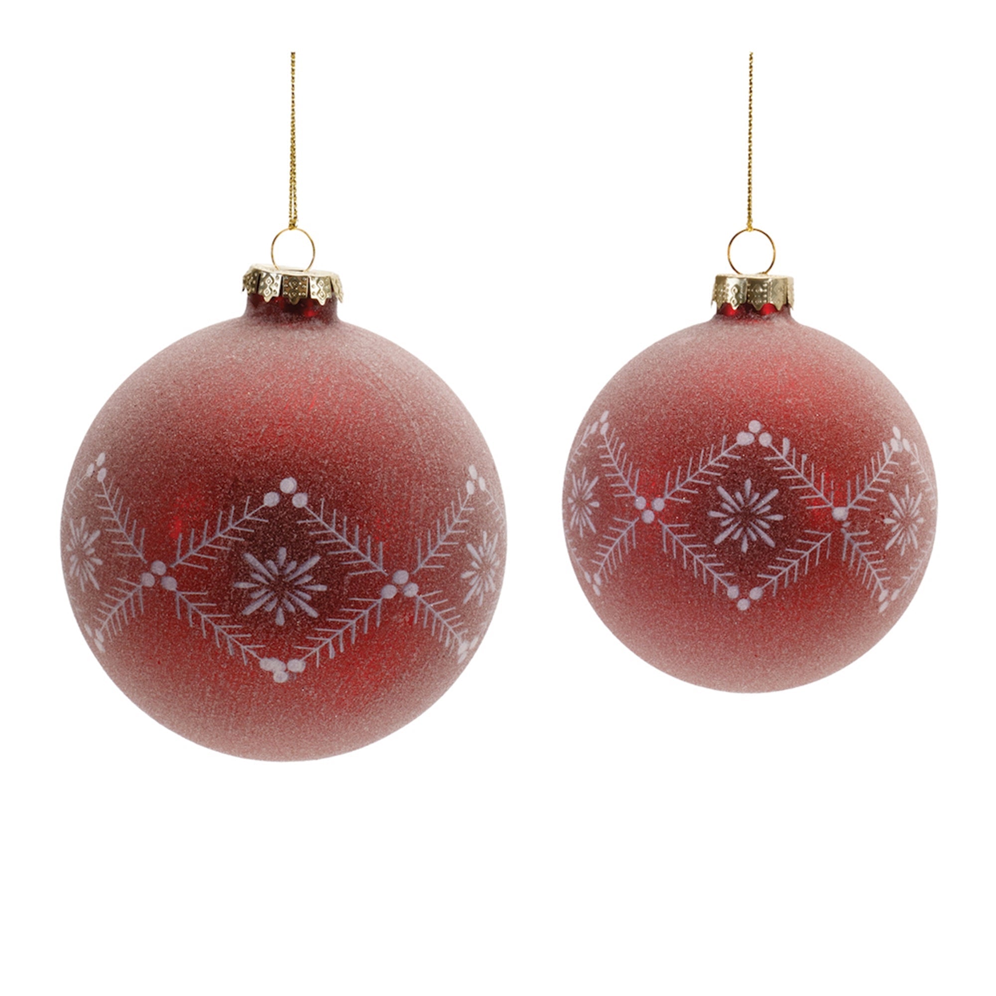 Etched-Frost-Glass-Ball-Ornament-(Set-of-6)-Christmas-Ornaments