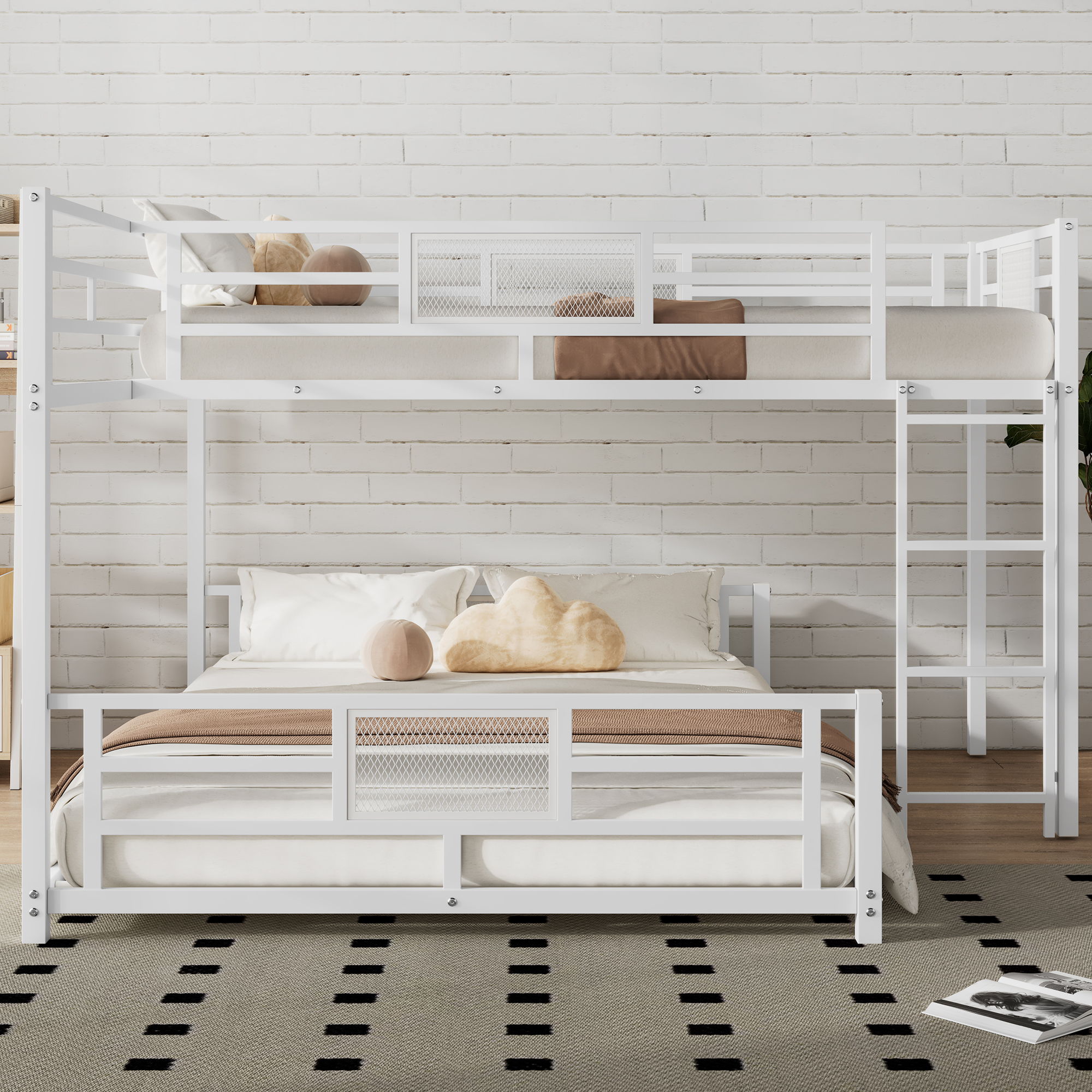 L-Shaped Bunk Bed