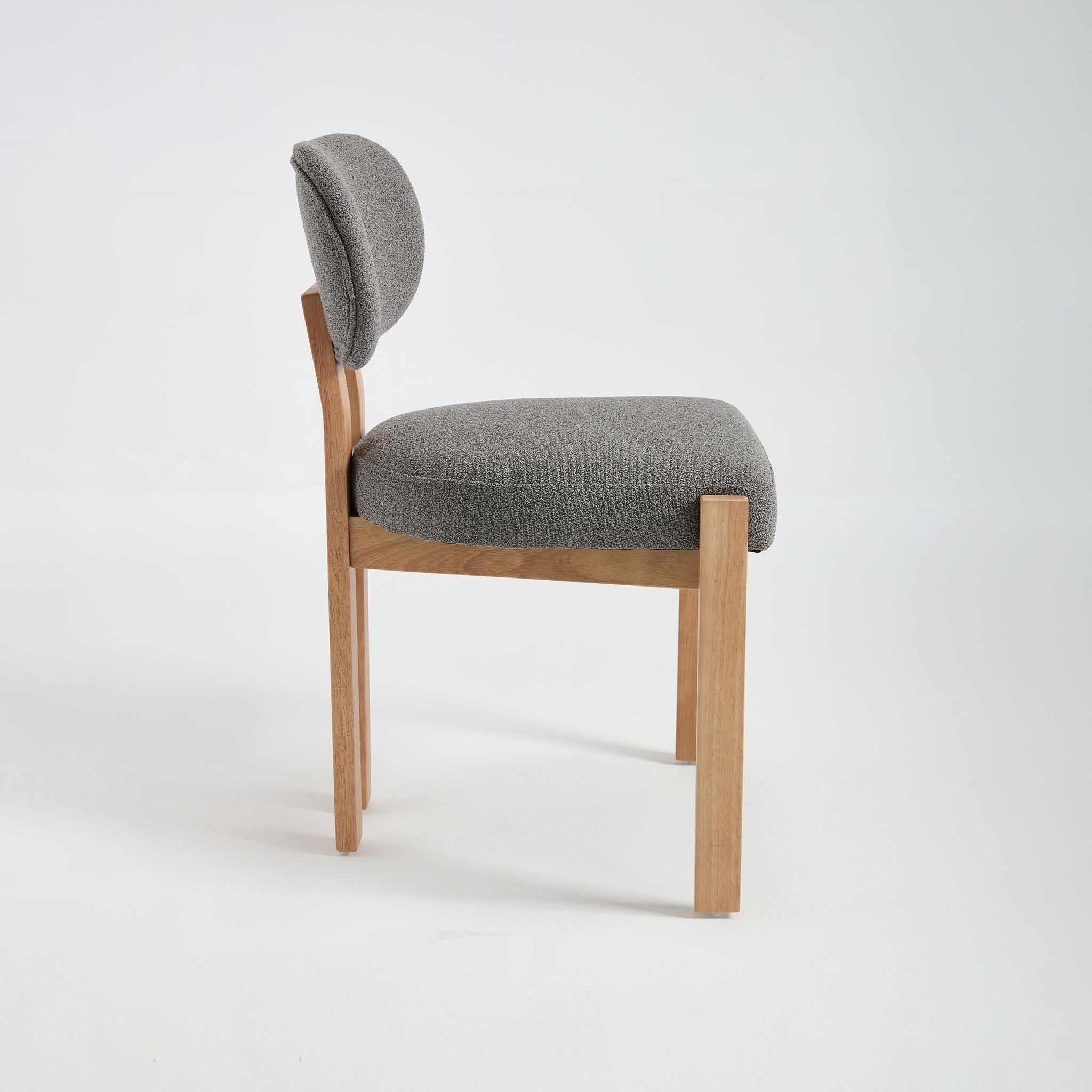 Dining Chairs With Ergonomic Backrest And Adjustable Feet (Set of 2)