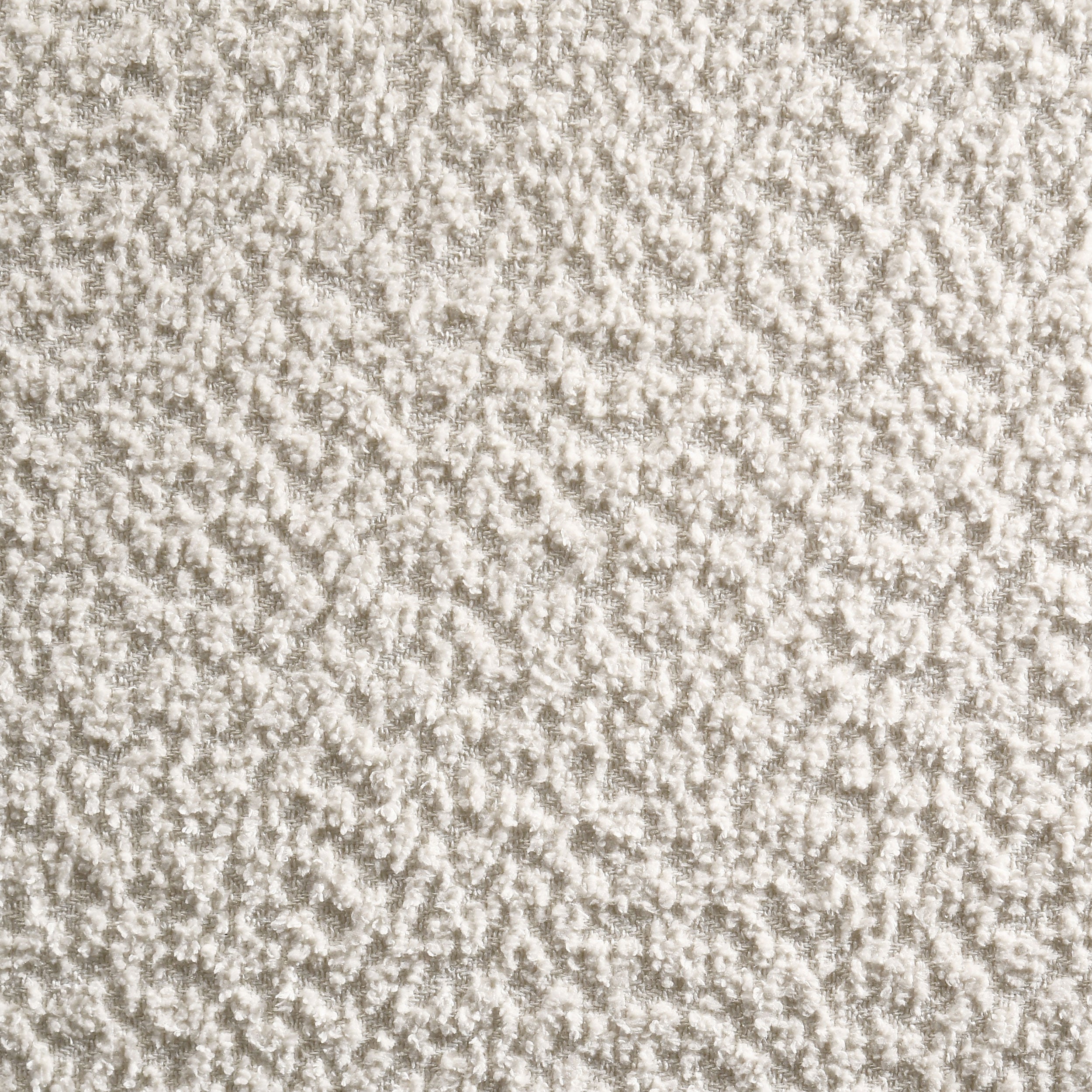 Mesa Boucle Upholstered Tufted Accent Bench Vanilla-