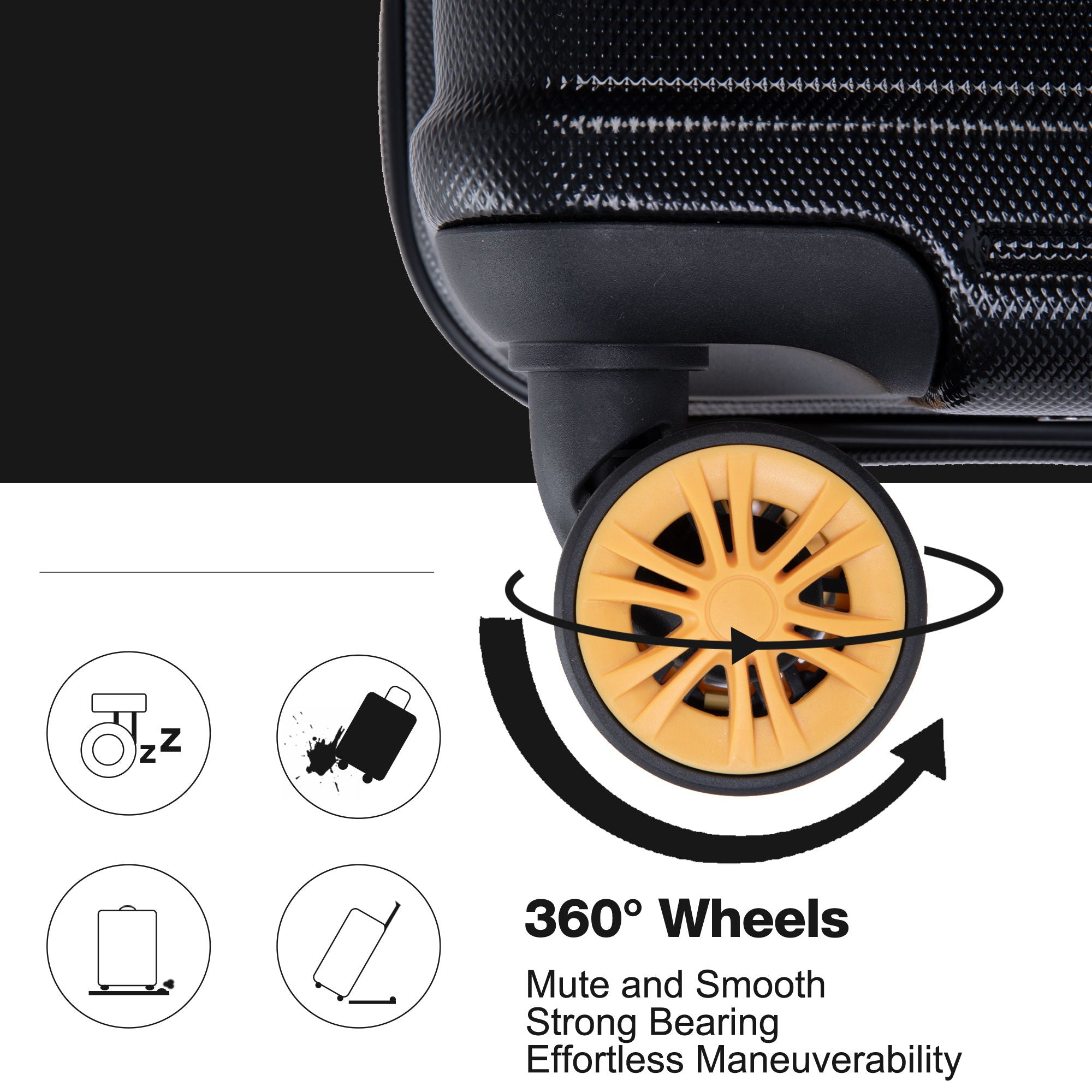 Carry On Luggage Suitcase With Tsa Approved With Wheels