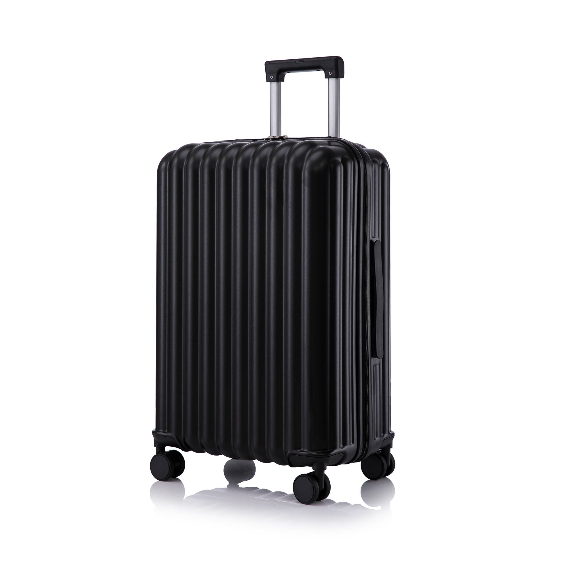 20" / 24" / 28" 3 Pieces / Set Spinner Wheel Luggage, Carry On Suitcase, With Cup Holder & USB Port & Phone Holder