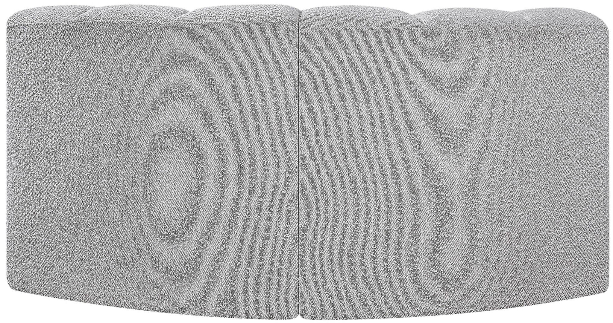 Arc - Boucle Fabric 2 Piece Modular Sofa - Best Buy Furniture